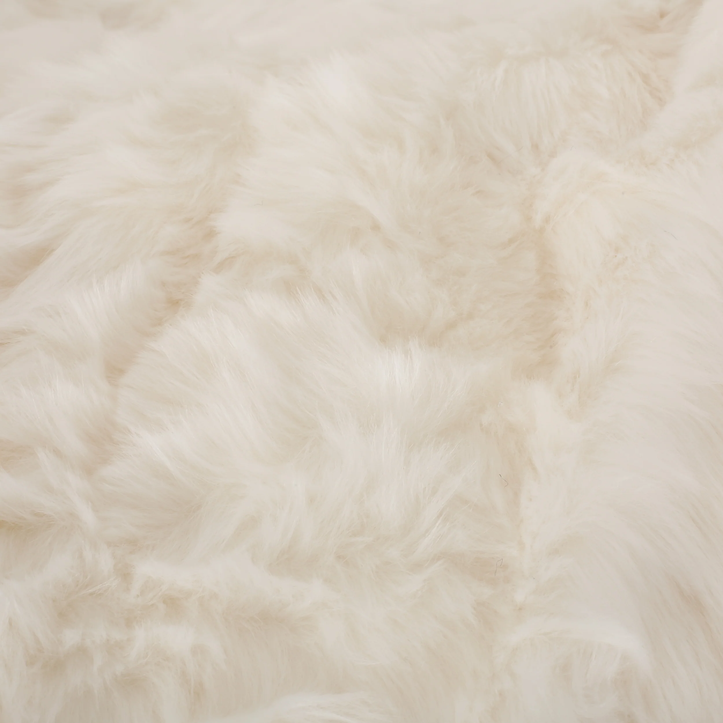 Terrell Schley Modern Glam 5 Foot Short Faux Fur Bean Bag - furnishings