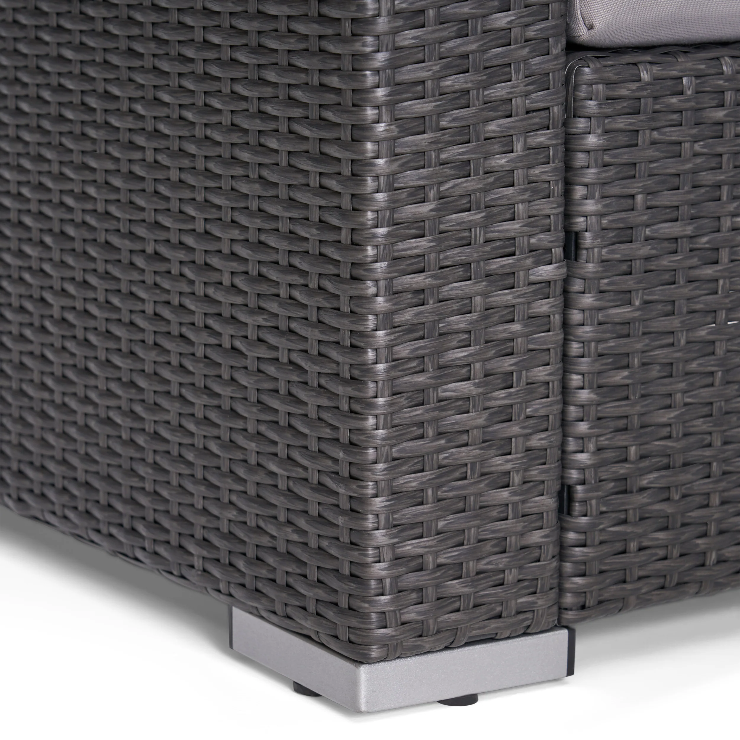 Avianna Outdoor Wicker 4 Seater Chat Set with Cushions - furnishings