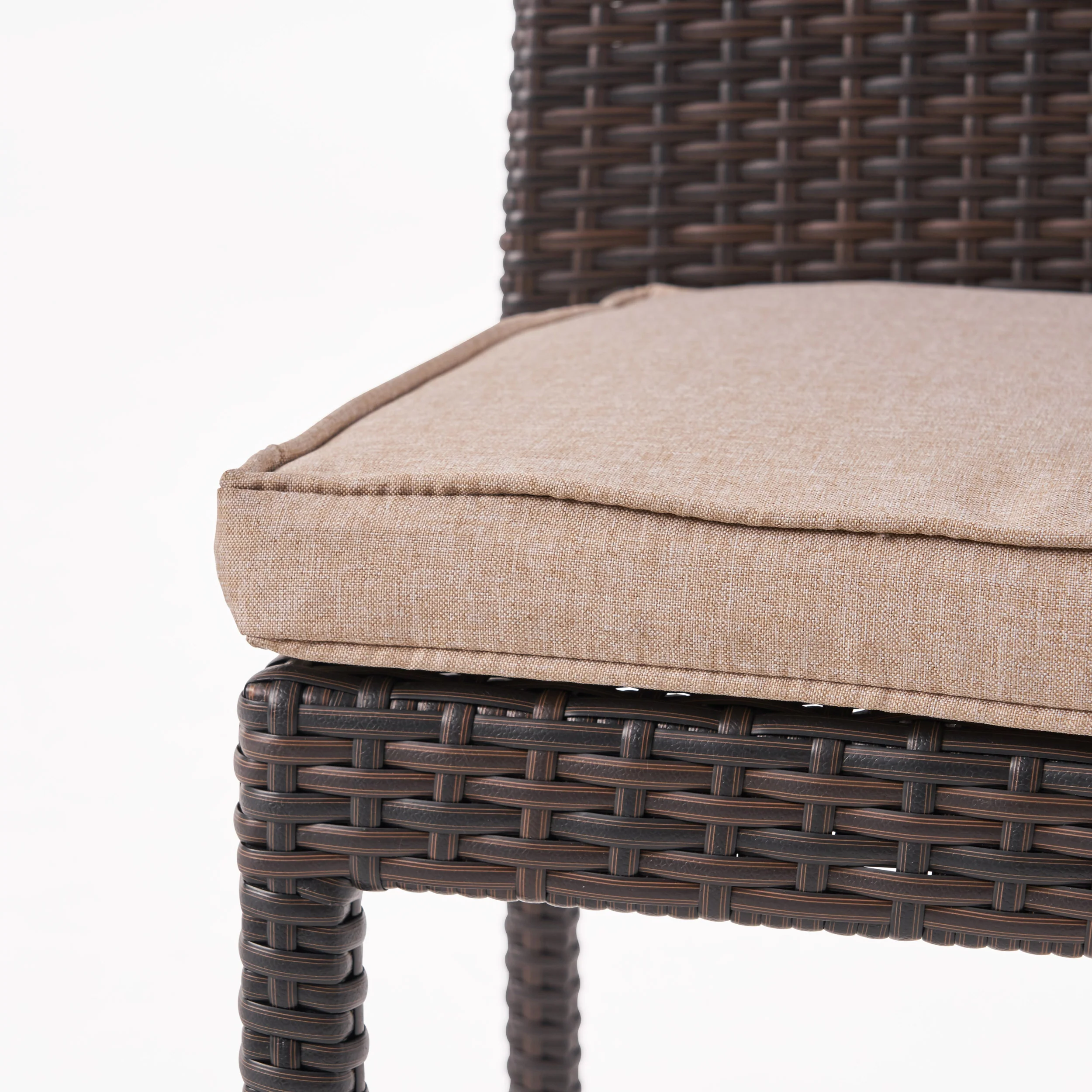Princess Outdoor Wood and Wicker 8 Seater Dining Set - furnishings