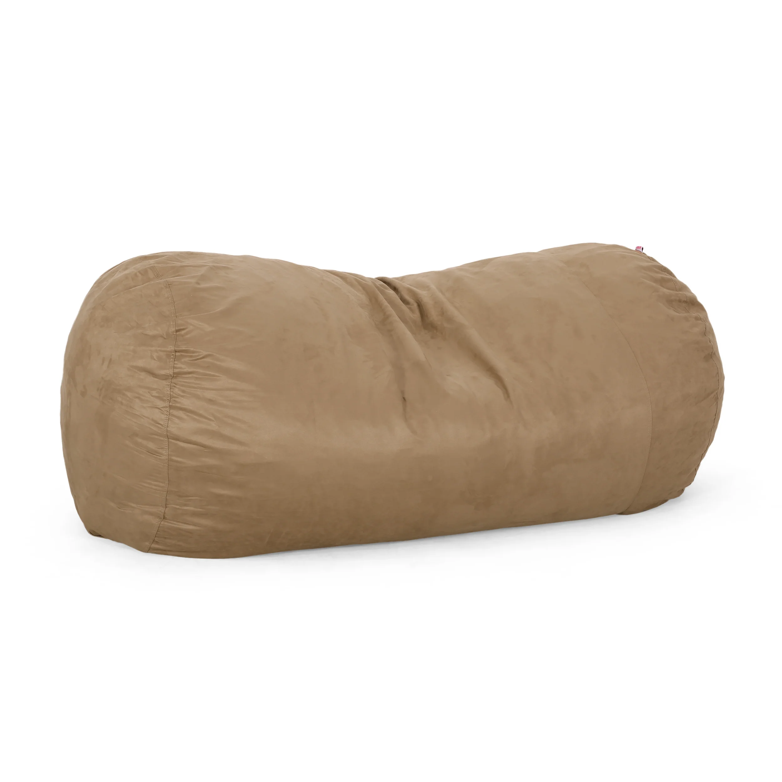 Tucker Modern 8 Foot Microfiber Pastel Bean Bag - furnishings