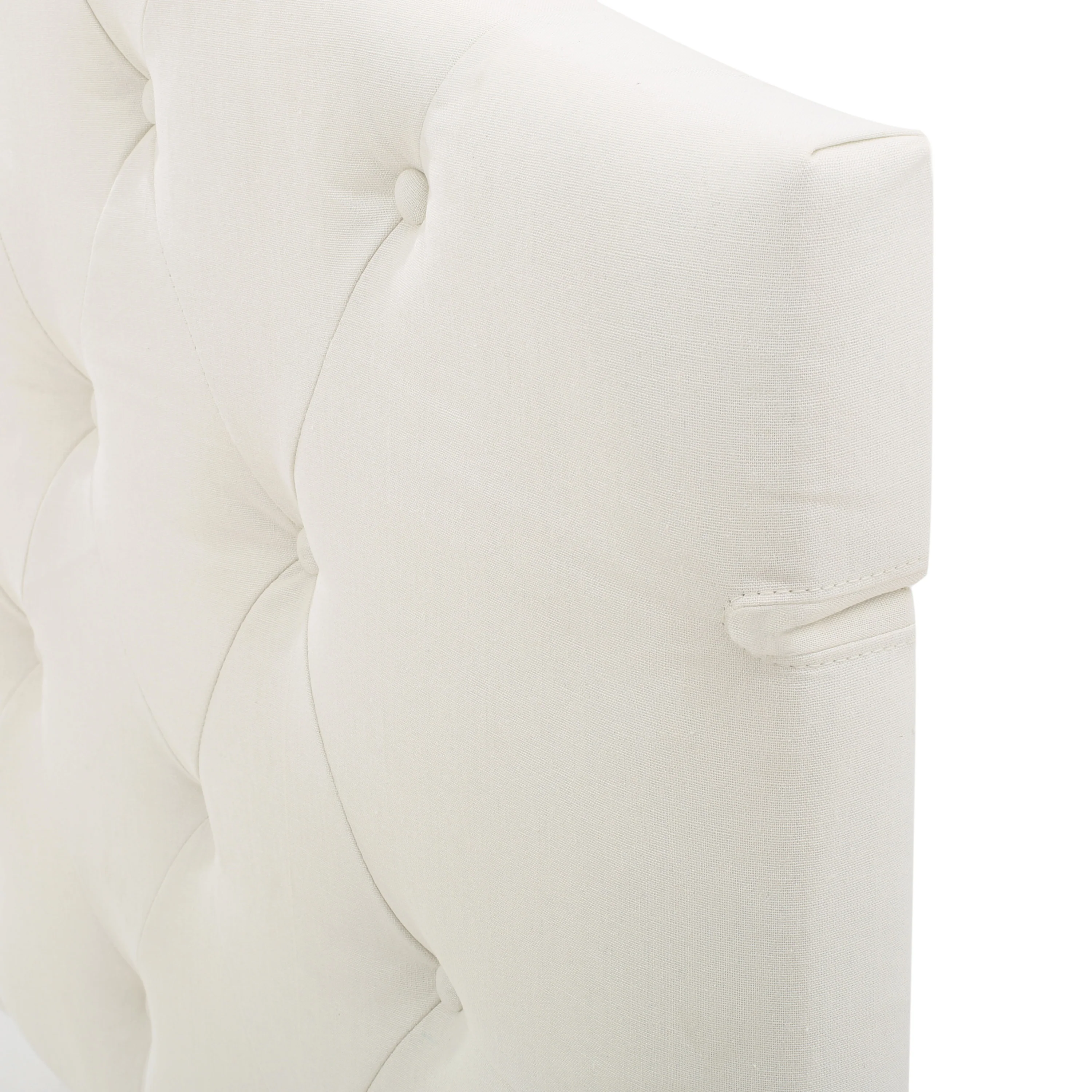Marina Fabric Queen/ Full Tufted Headboard - furnishings