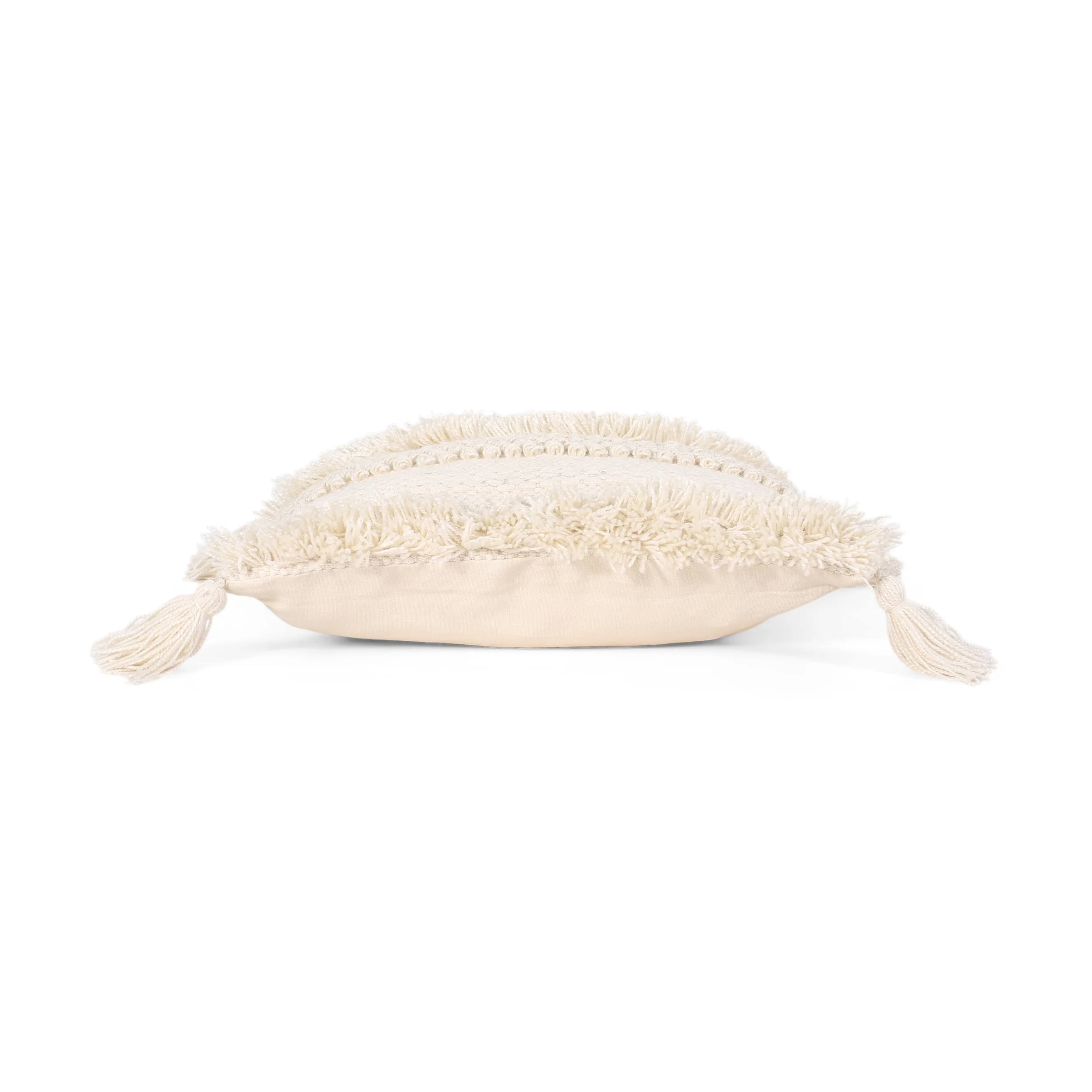 Linda Boho Yarn and Cotton Pillow Cover - furnishings