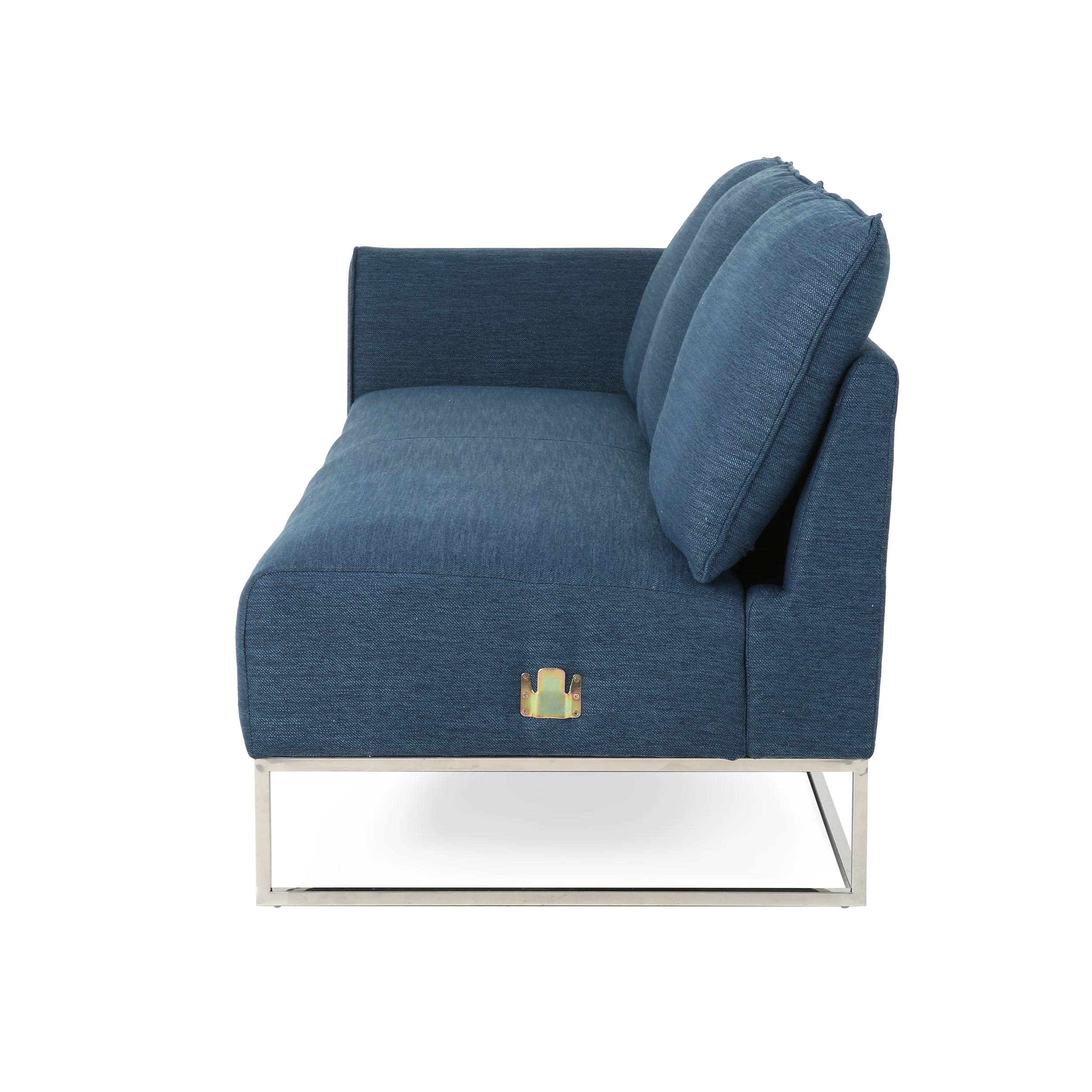 Clarke Contemporary Fabric 4 Seater Chaise Lounge Sectional Sofa - furnishings