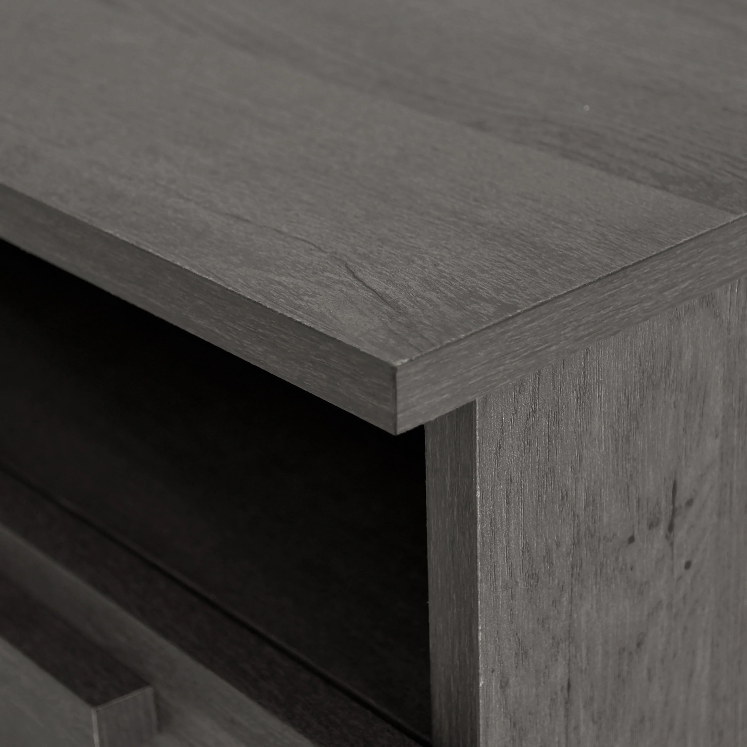 Broxon Rustic 2 Drawer Nightstand - furnishings