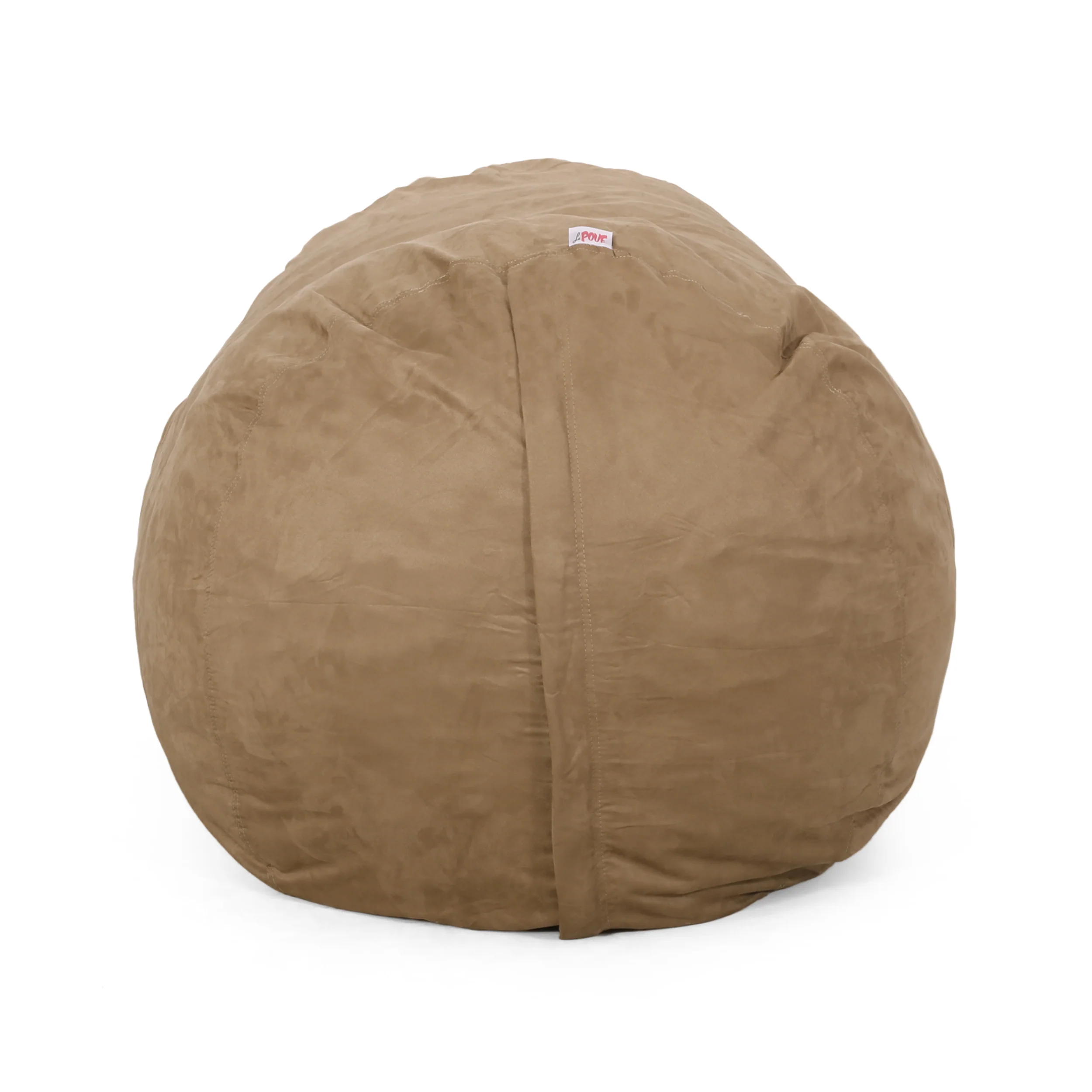 Tucker Modern 8 Foot Microfiber Pastel Bean Bag - furnishings