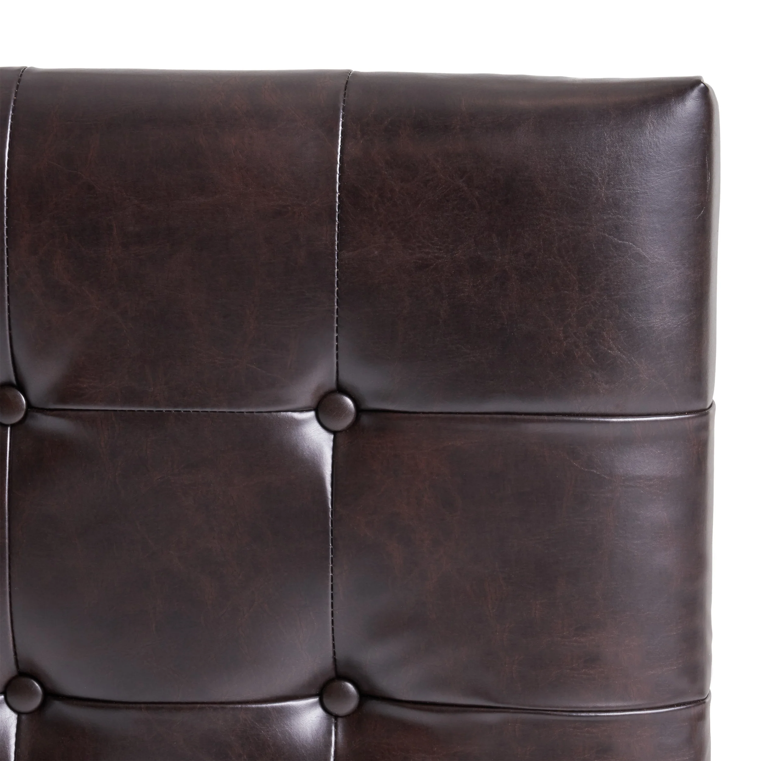 Lucca Tufted Bonded Leather King/Cal King Headboard - furnishings