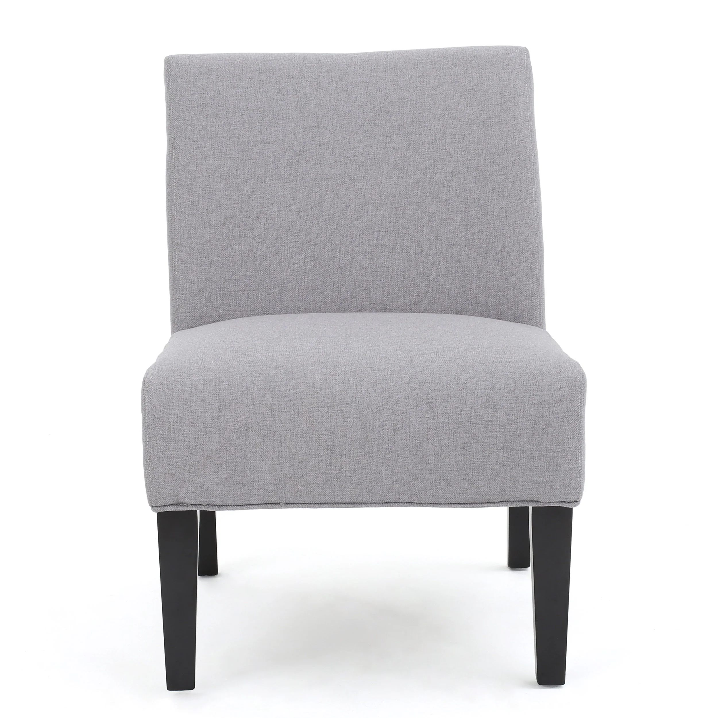 Kendal Contemporary Fabric Slipper Accent Chair - furnishings