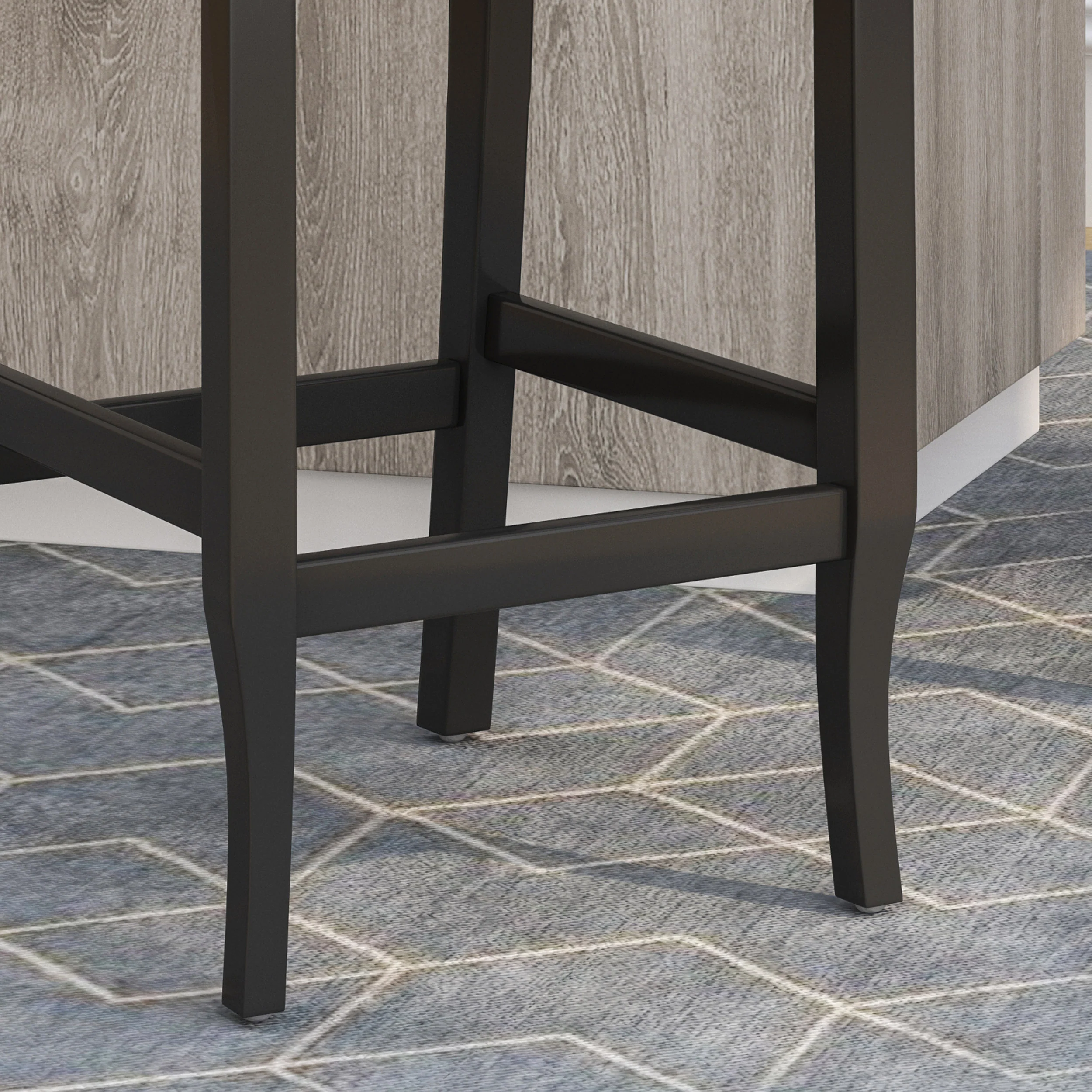 Denisa Wingback Barstool (Set of 2) - furnishings