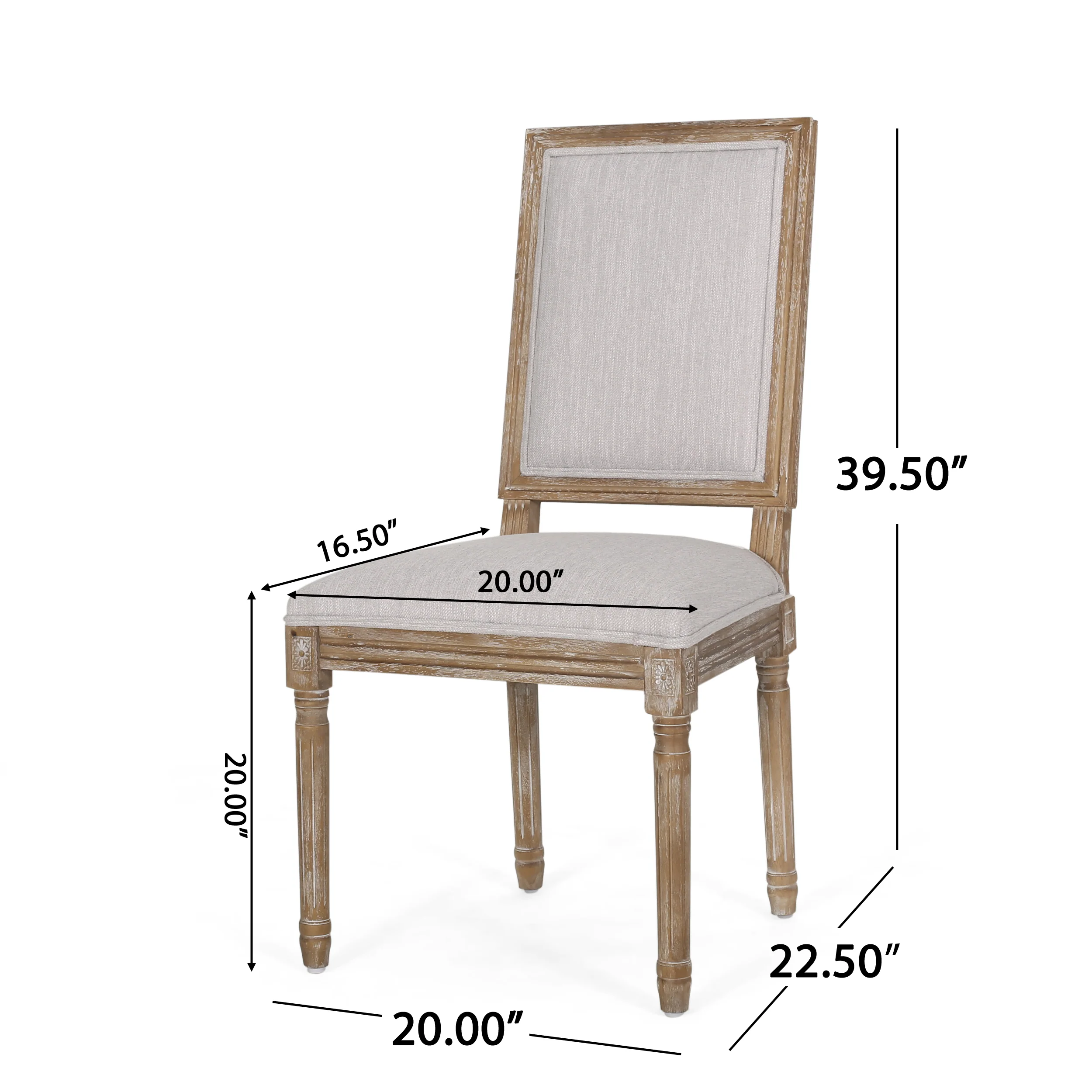 Beckstrom French Country Wood 7-Piece Expandable Dining Set - furnishings
