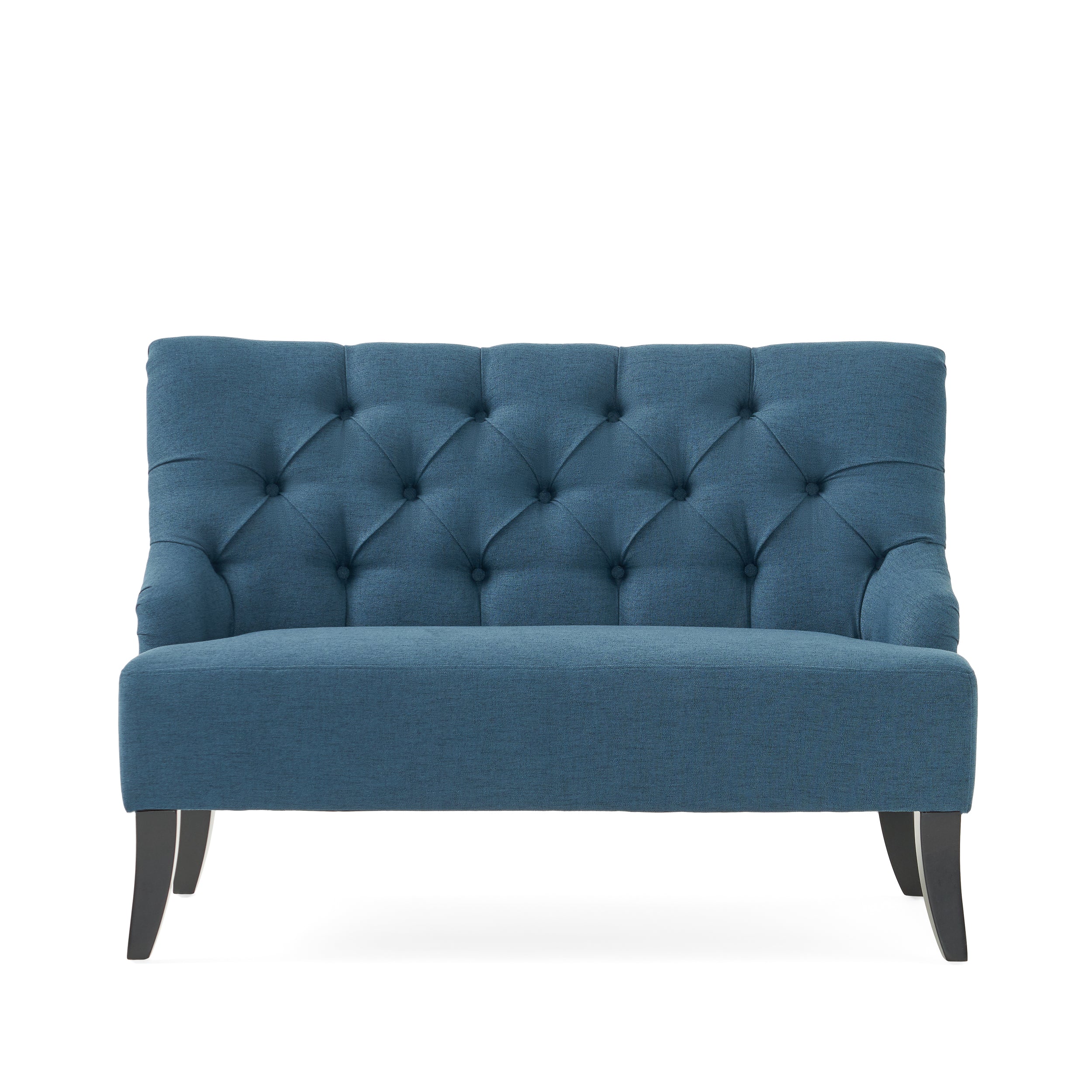 Nicoletta Fabric Settee Loveseat - furnishings