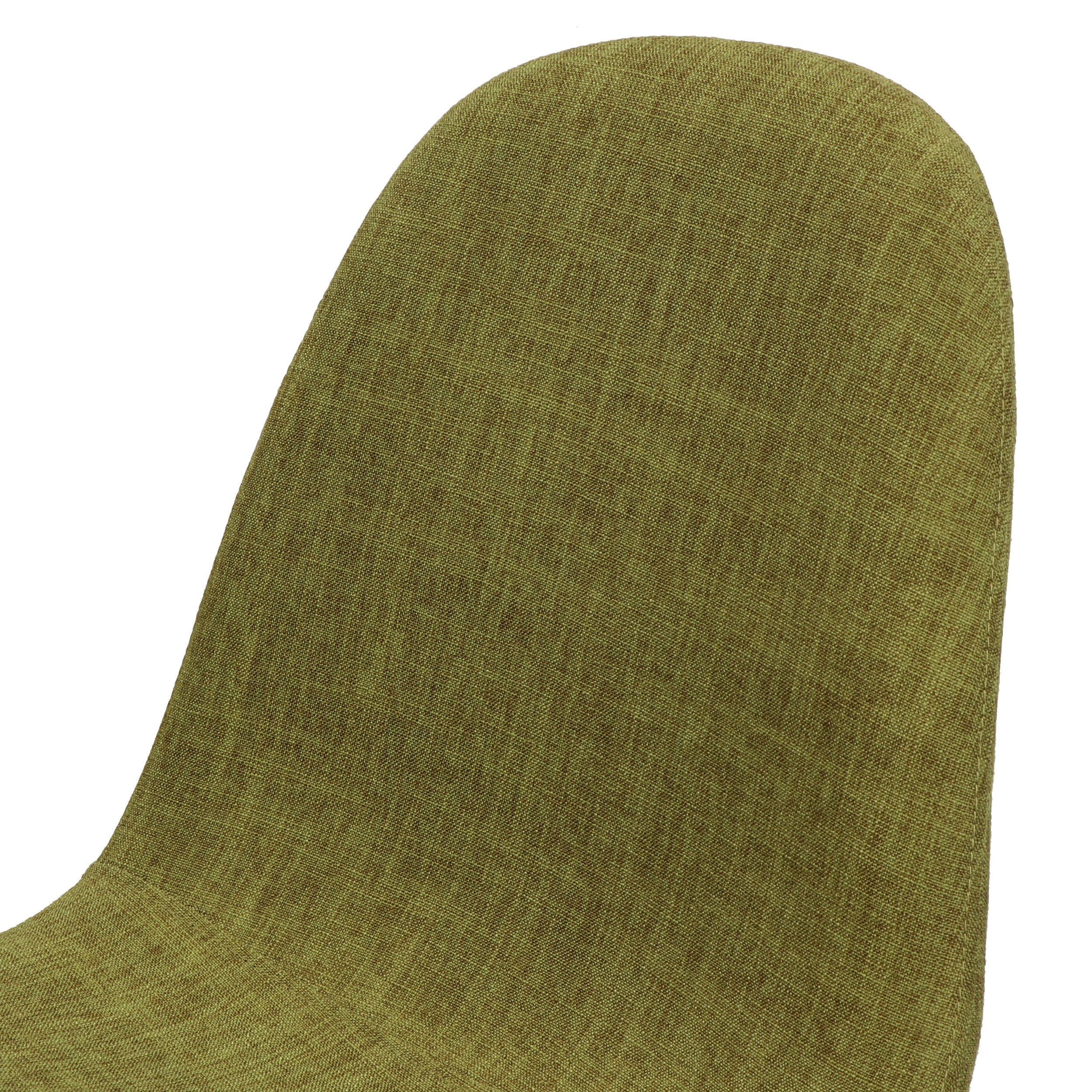 Sherdan Mid Century Fabric Dining Chairs with Wood Finished Legs - Set of 2 - furnishings