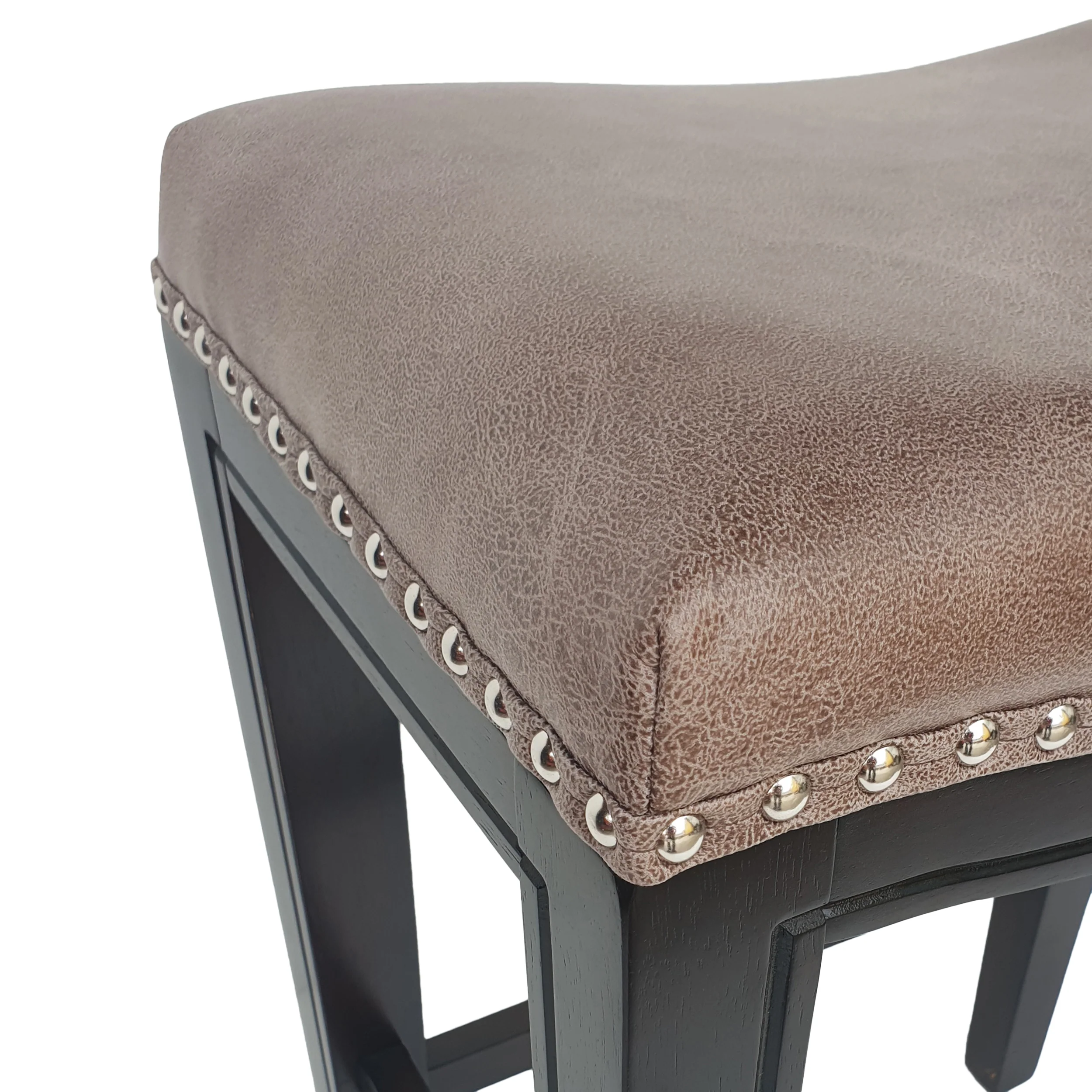 Jordon Contemporary Studded Fabric Counter Stool (Set of 2) - furnishings