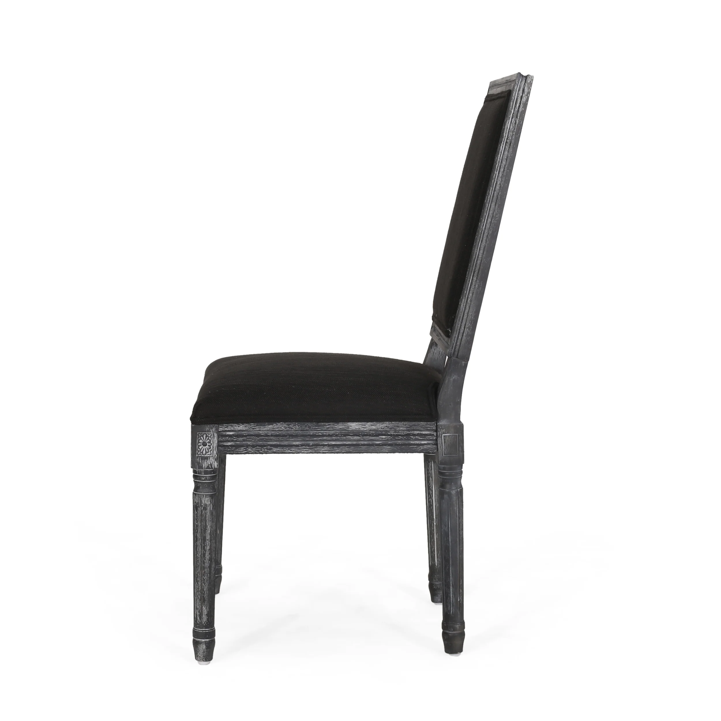 Amy French Country Wood Upholstered Dining Chair (Set of 6) - furnishings