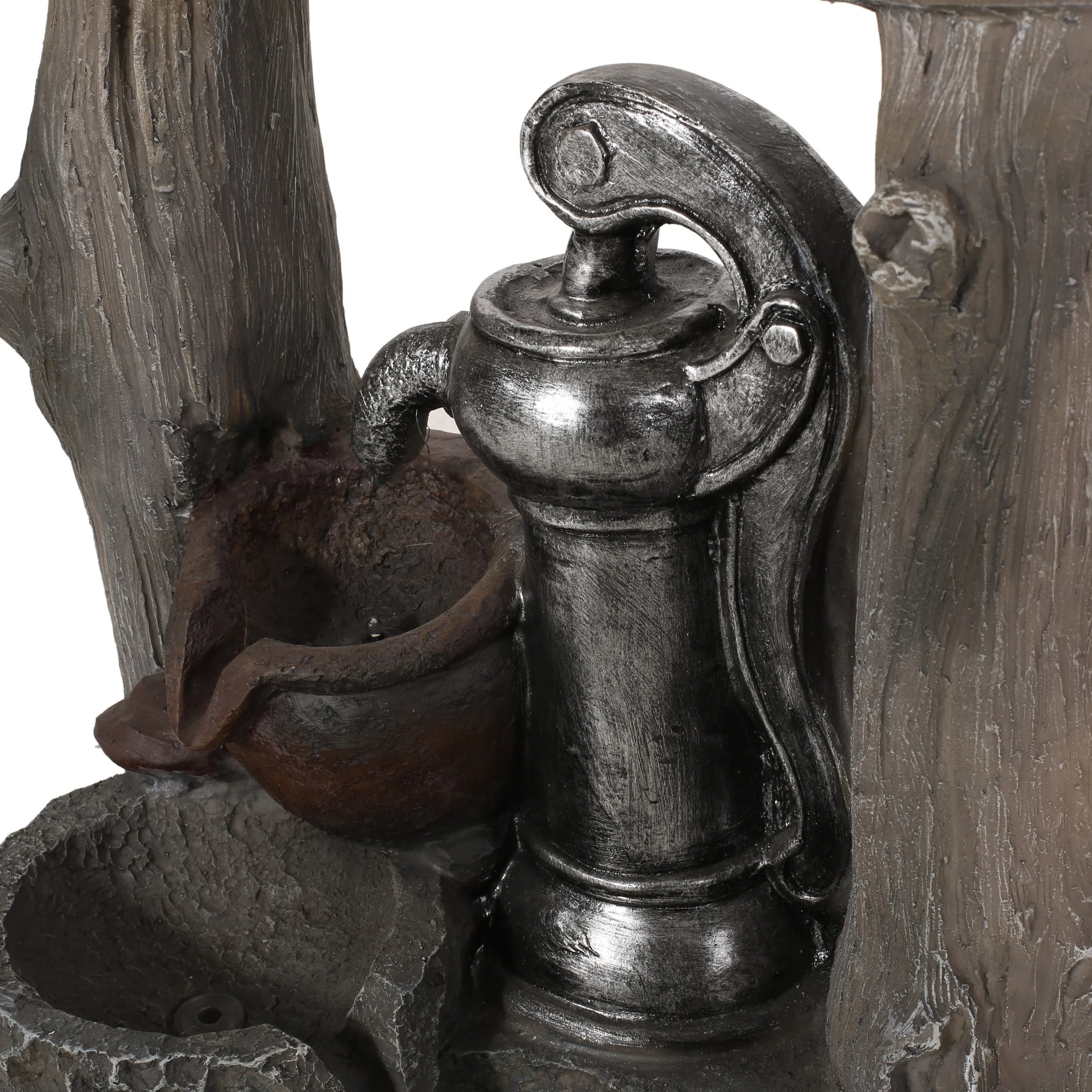 Annecy Outdoor 3 Tier Water Pump Fountain - furnishings