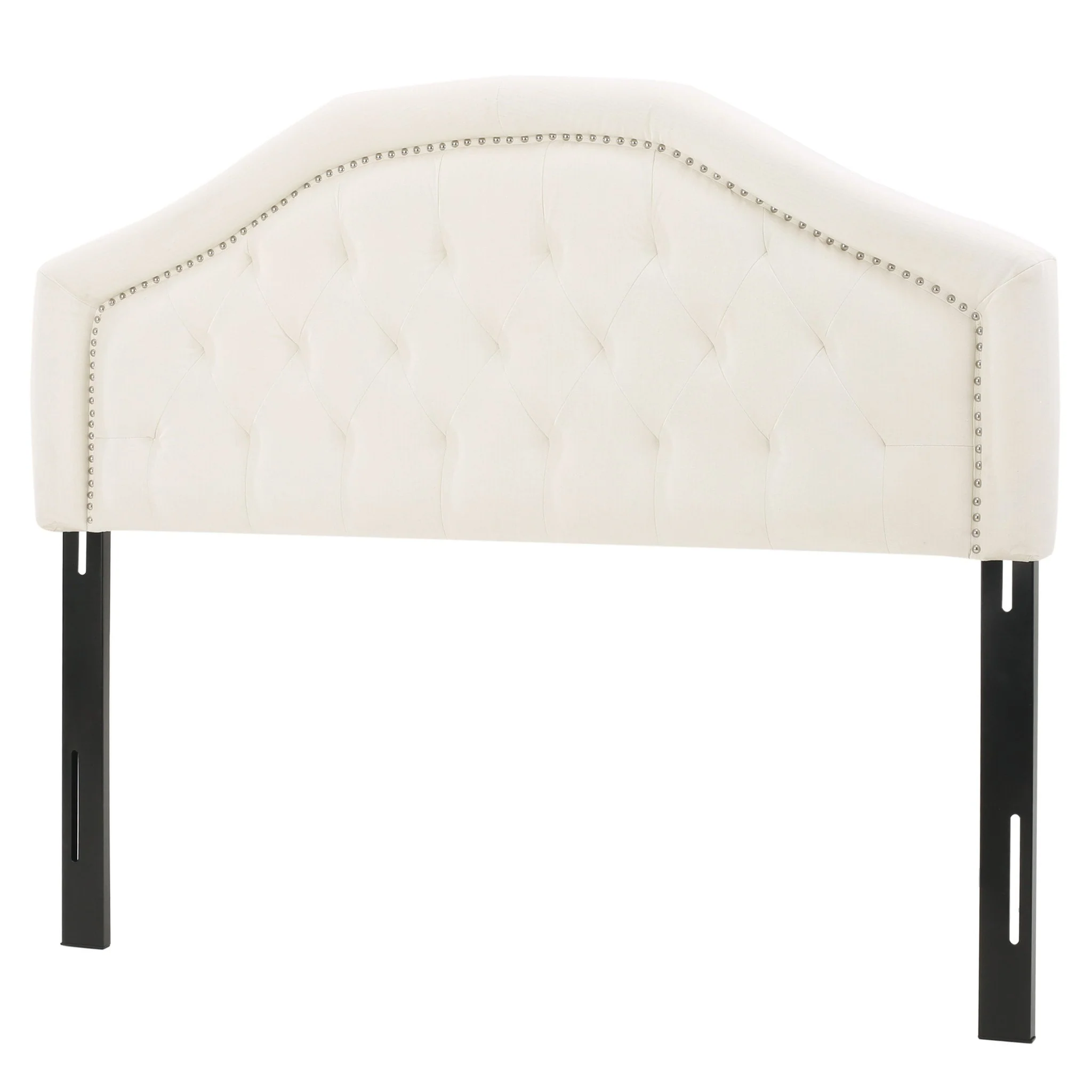 Kaarina Elegant Fabric Queen/Full Headboard - furnishings