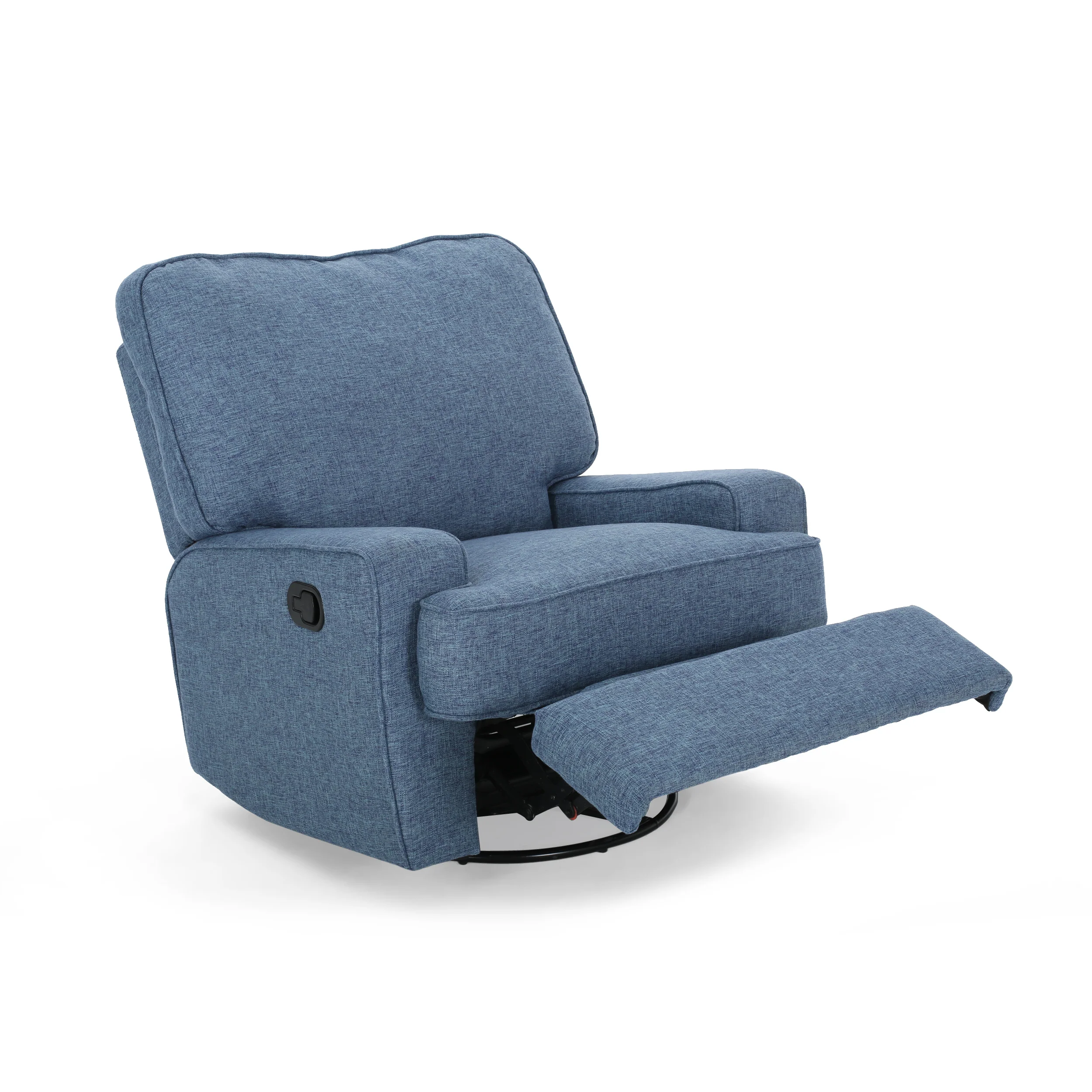 Sibyl Glider Recliner with Swivel, Traditional - furnishings