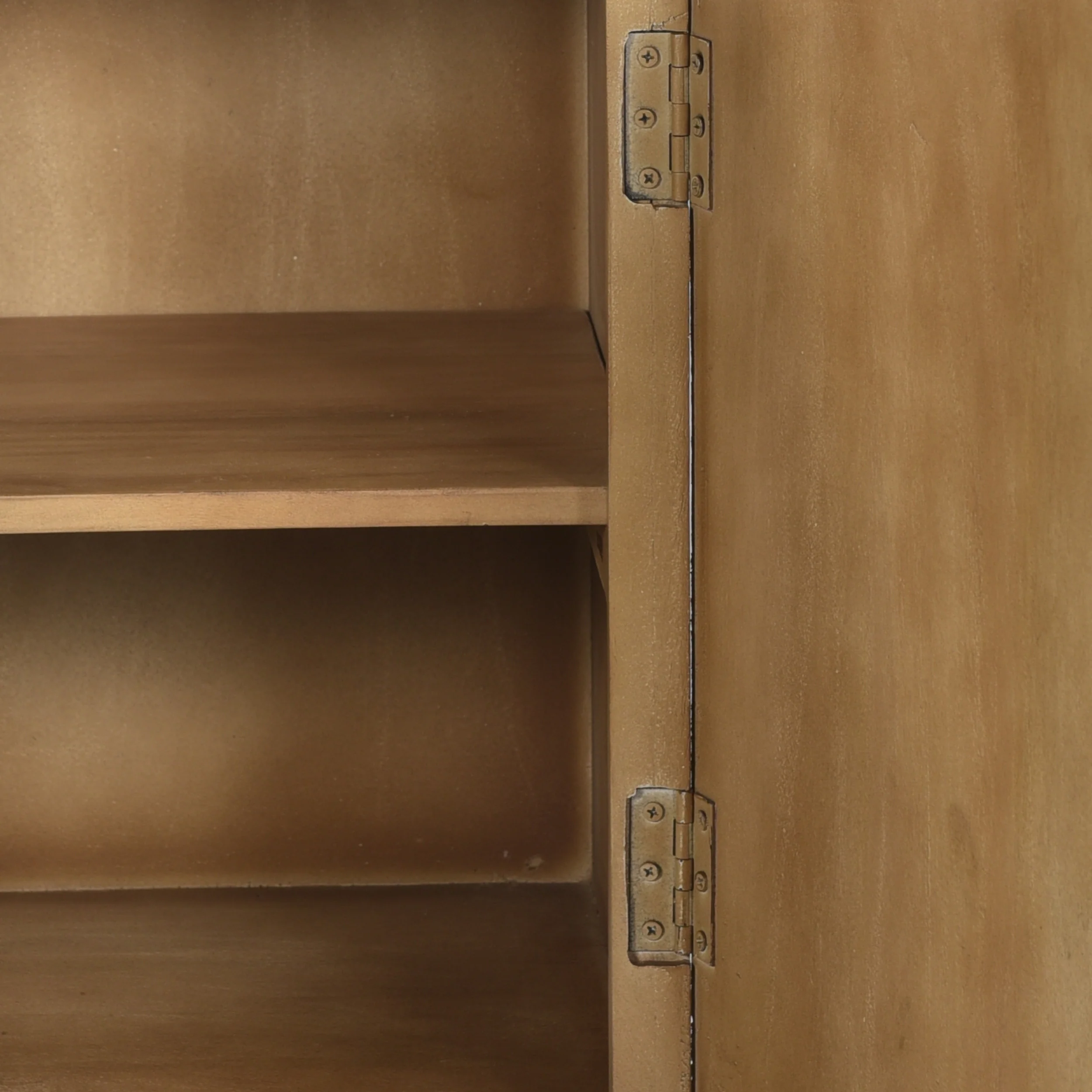 Daksh Handcrafted Boho Mango Wood Cabinet - furnishings