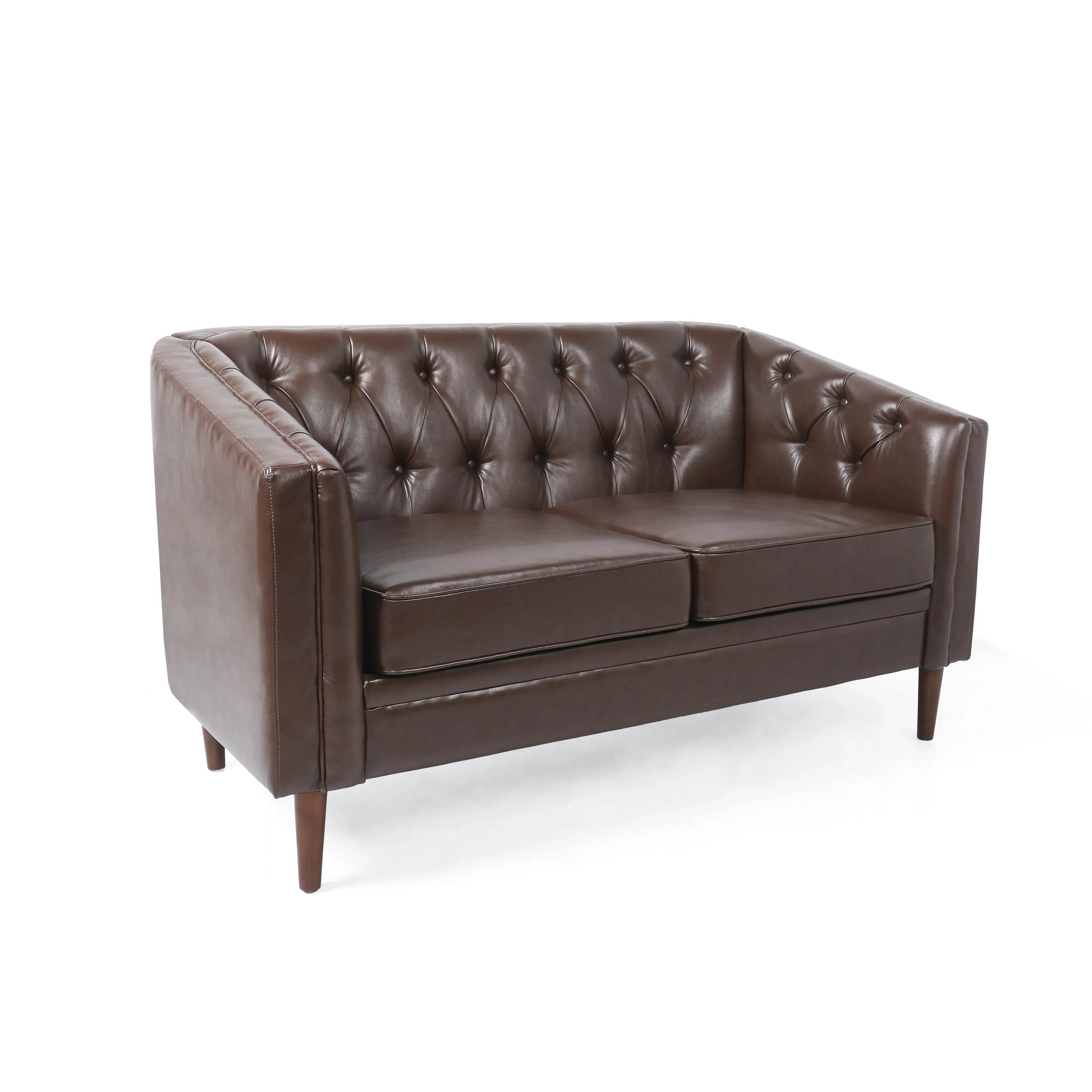 Jelm Contemporary Tufted Loveseat - furnishings