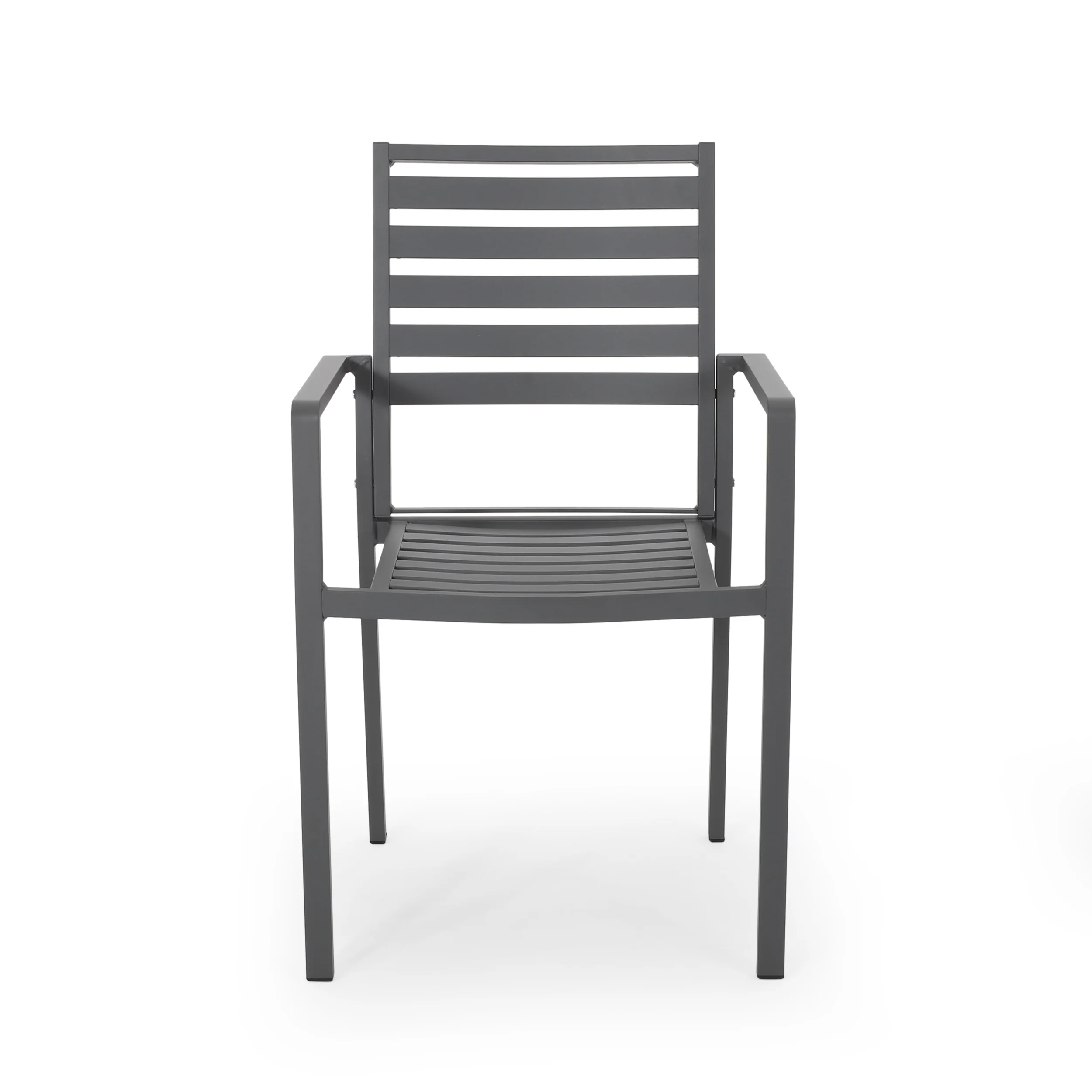 Fatiha 6 Seater Aluminum Dining Set - furnishings
