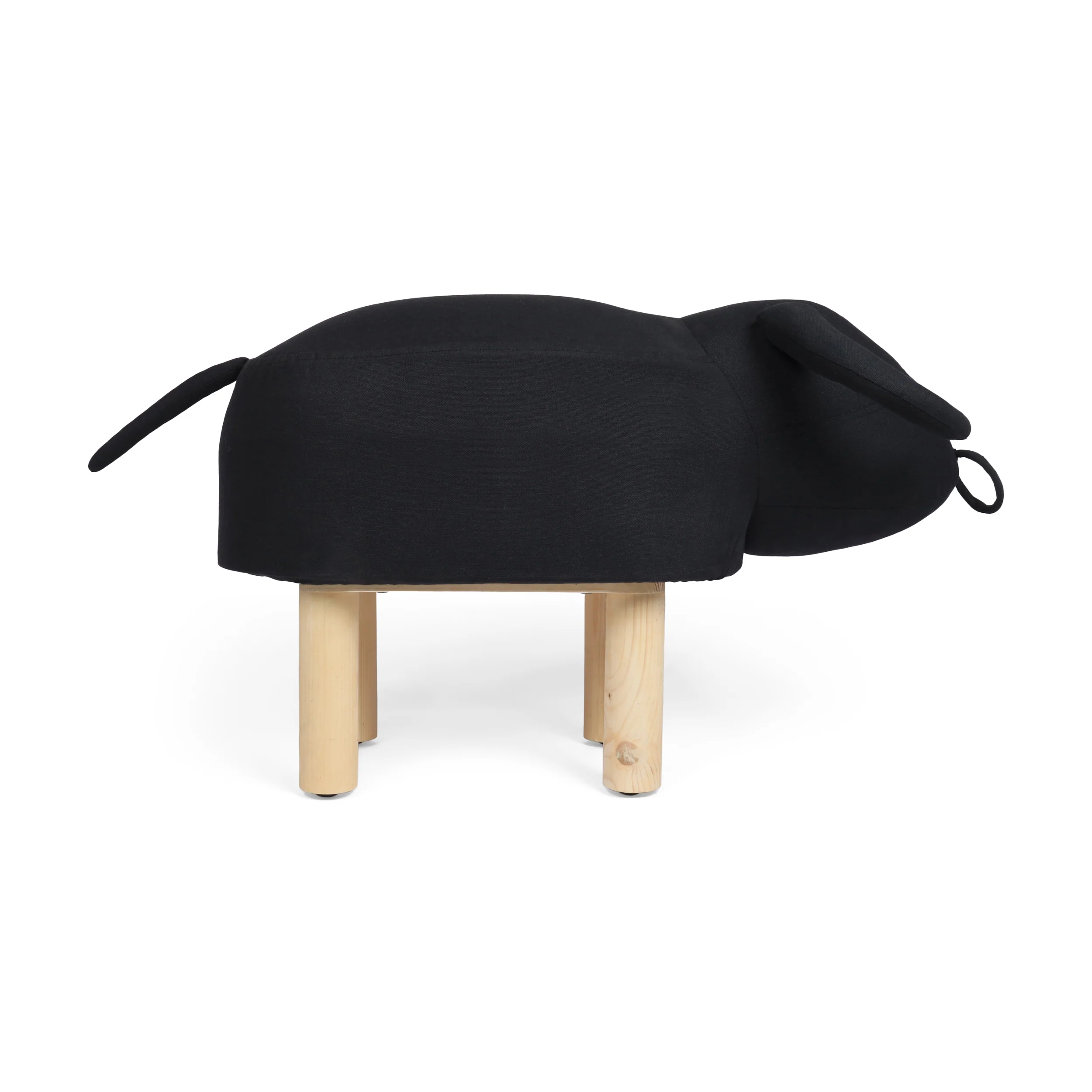 Ottavia Contemporary Kids Bull Ottoman - furnishings