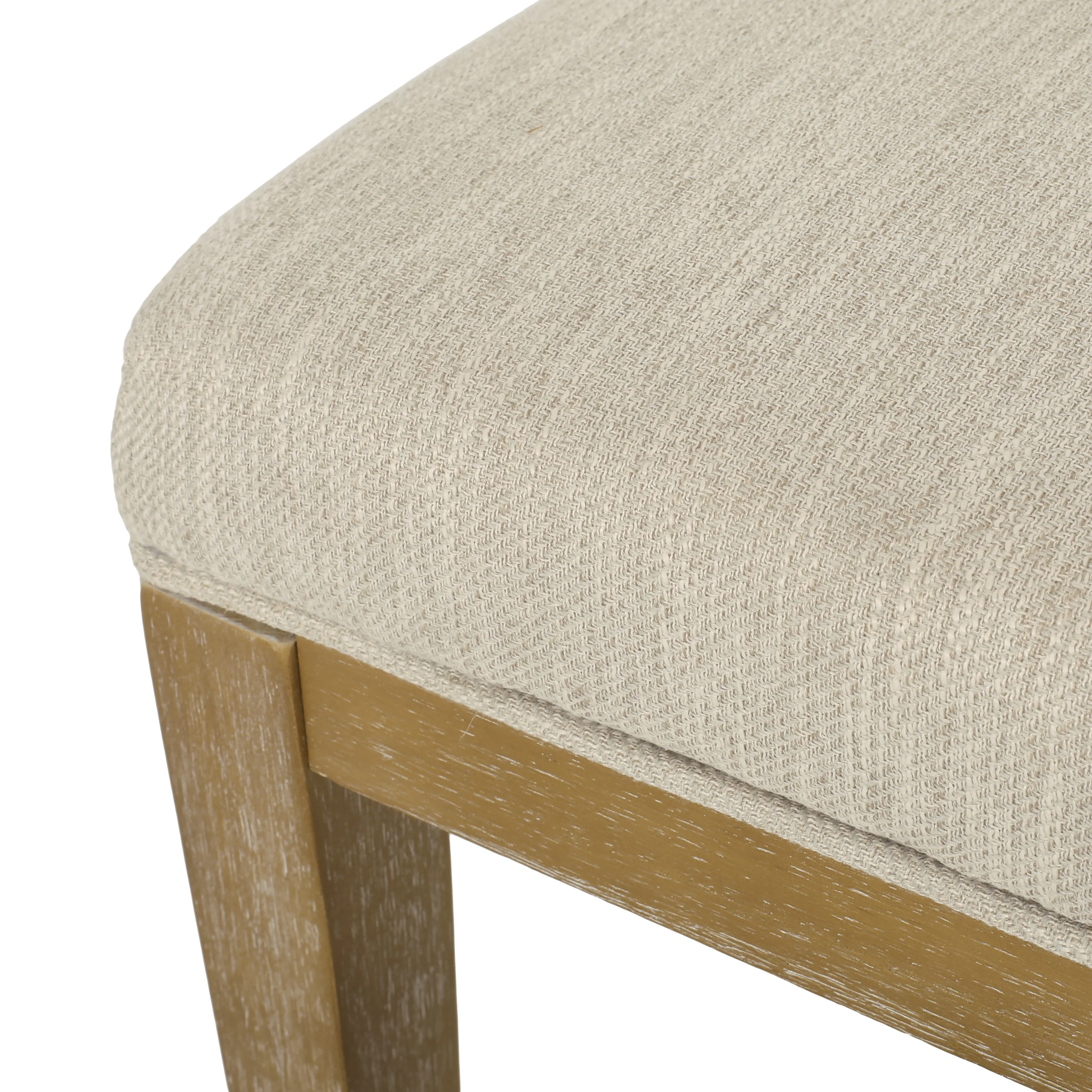 Boise Contemporary Fabric Upholstered Wood Dining Chairs, Set of 2 - furnishings