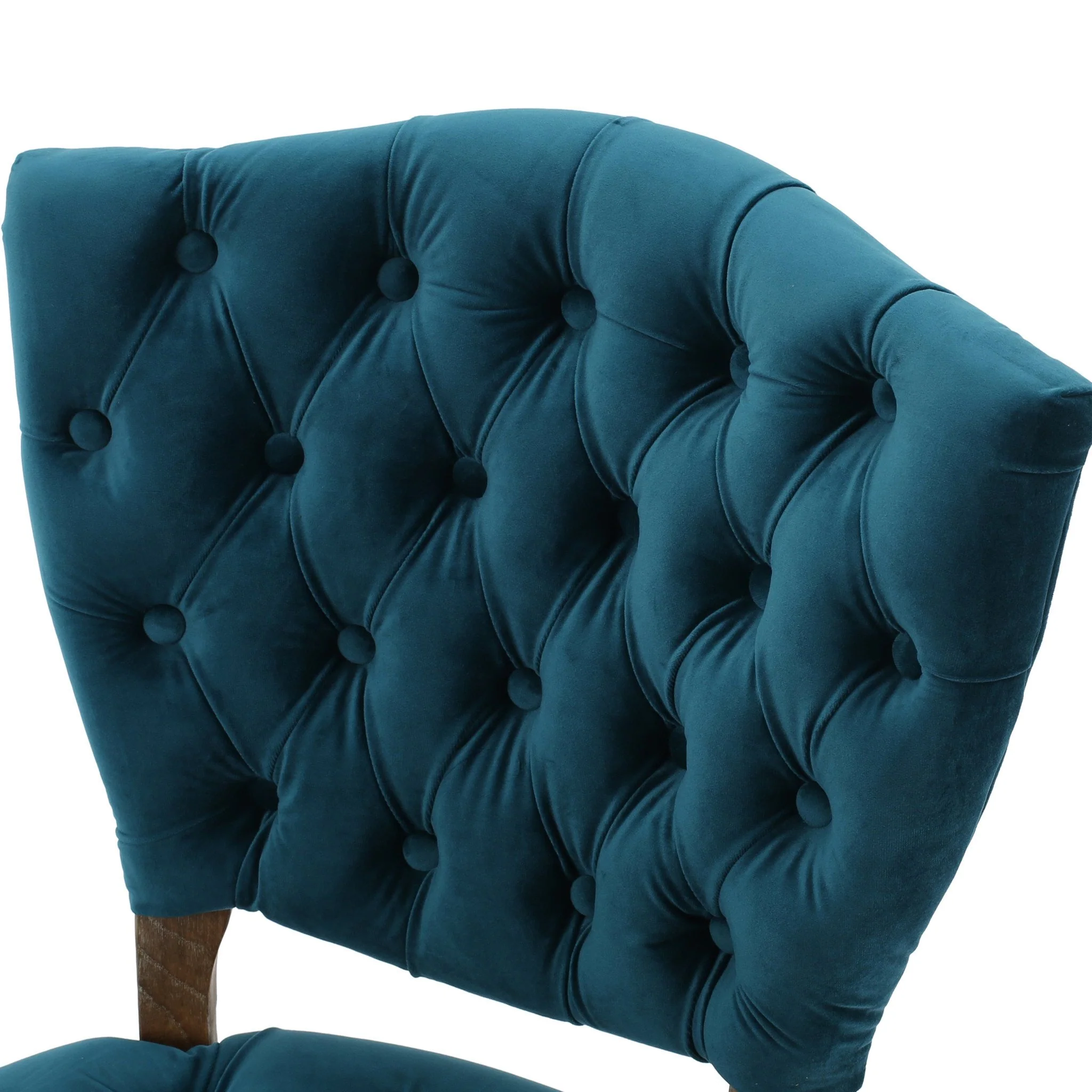 Duke Tufted Velvet Dining Chair (set of 2) - furnishings