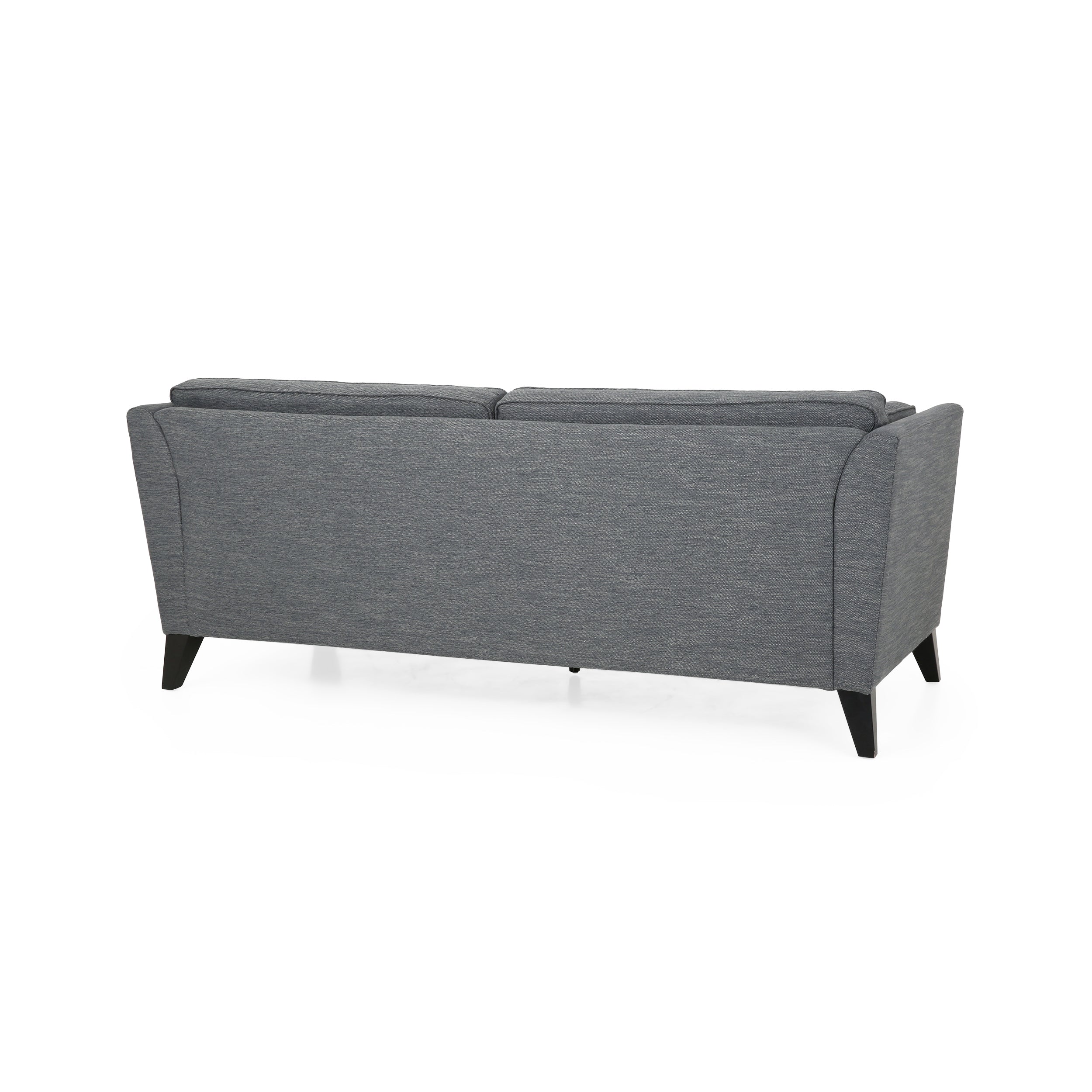 Sabirin Contemporary 3 Seater Fabric Sofa - furnishings