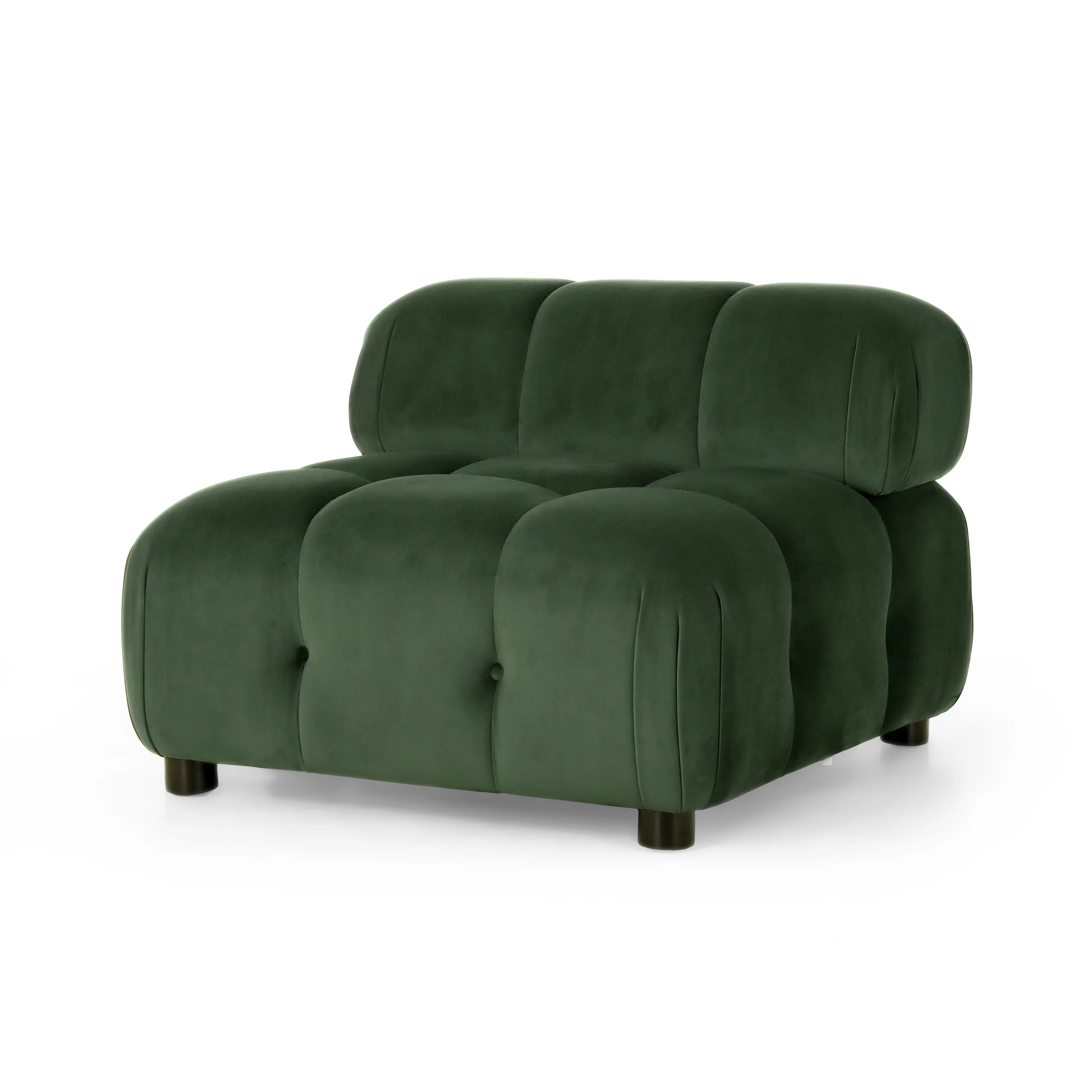 Kildare Velvet Tufted Club Chair - furnishings