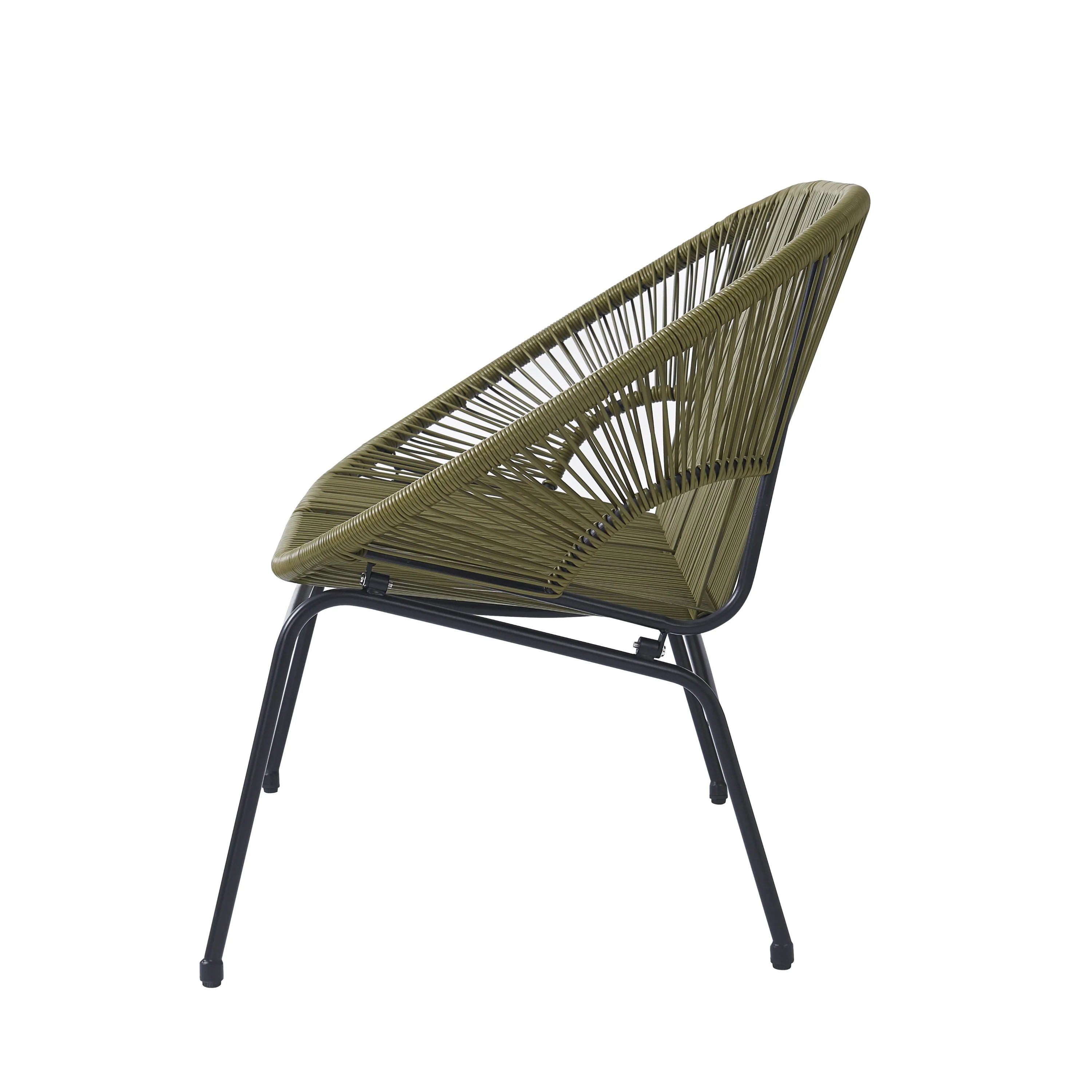 Maeliss 2-Person Faux Rattan Outdoor Patio Bench - furnishings