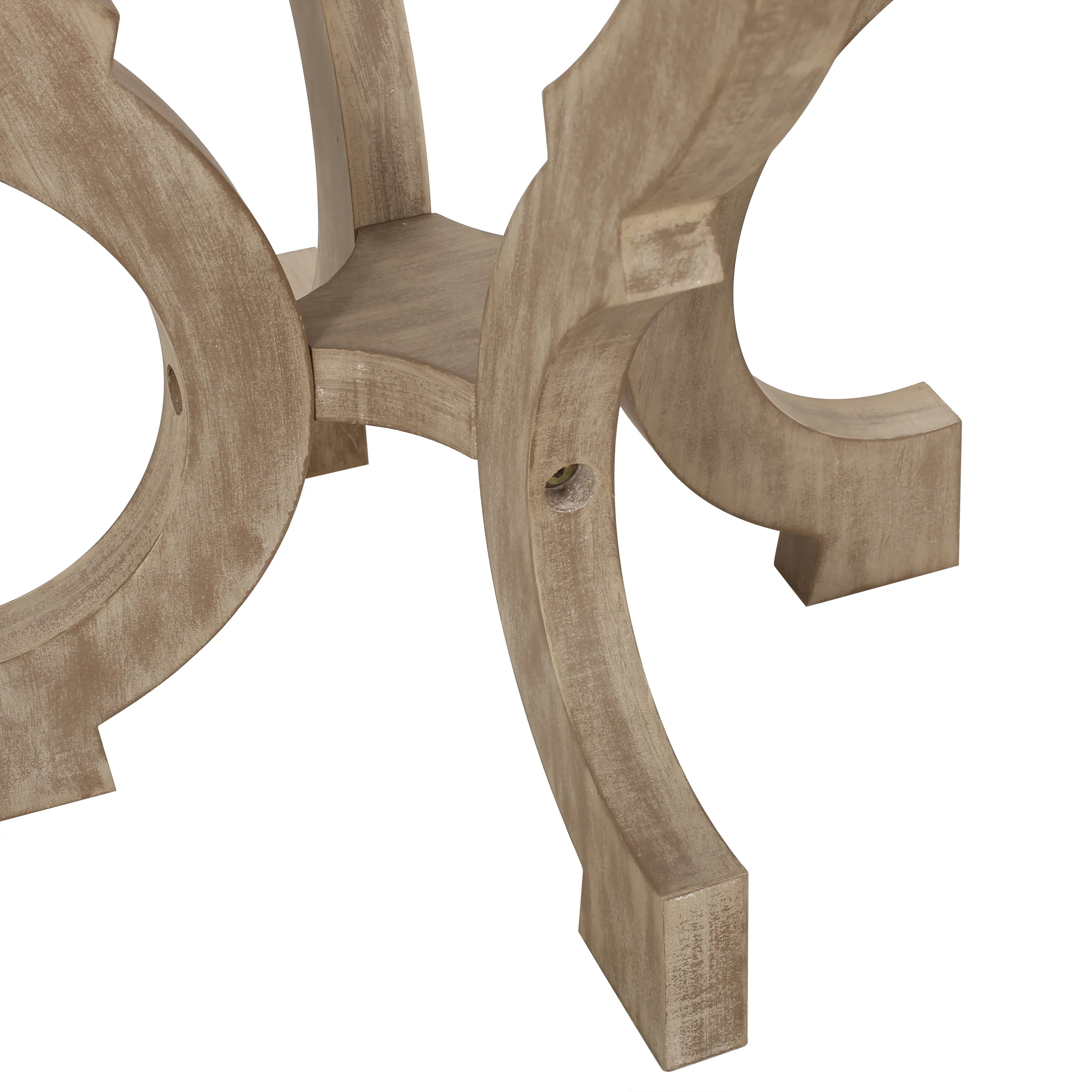 Kaye French Country Accent Table with Round Top - furnishings
