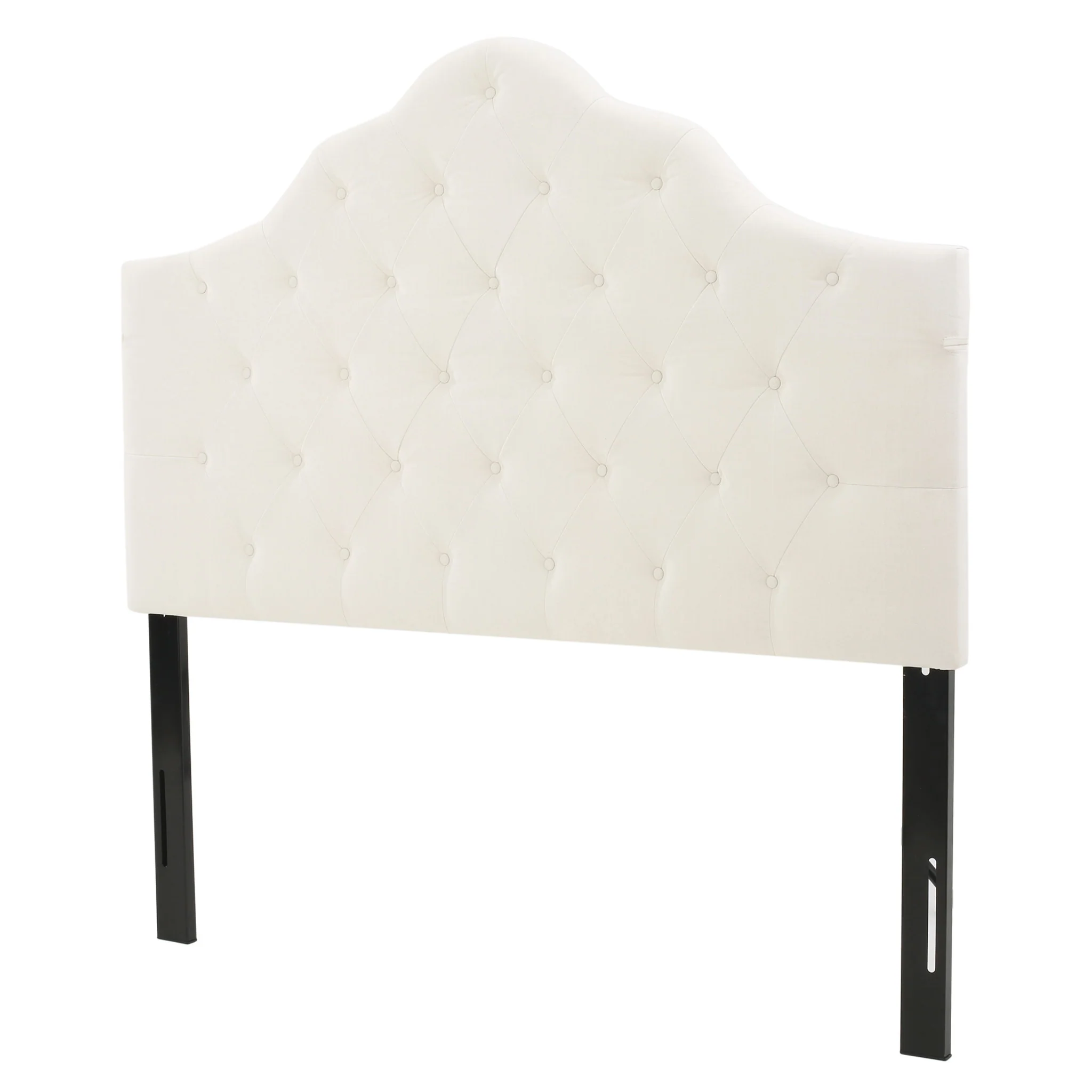 Marina Fabric Queen/ Full Tufted Headboard - furnishings
