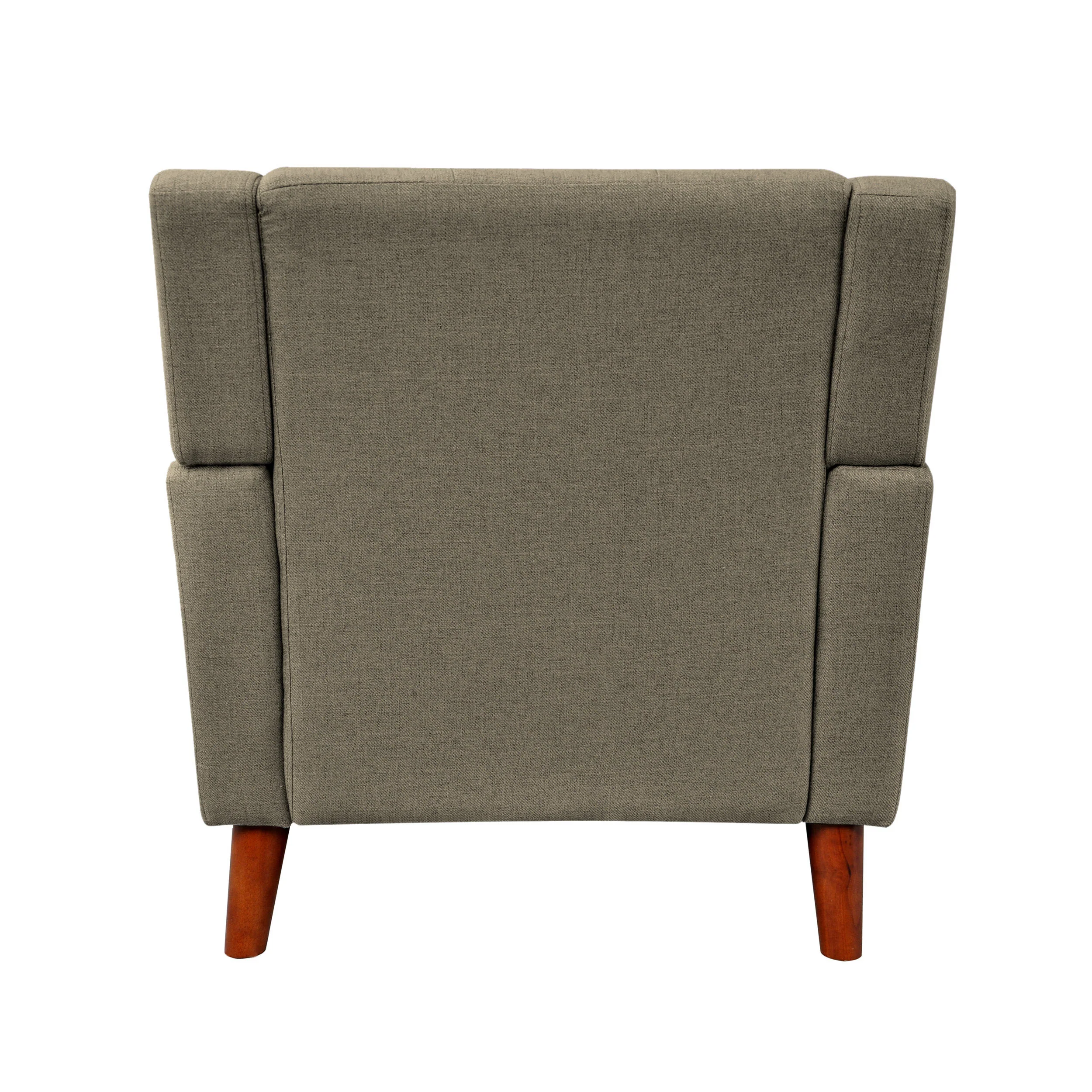 Evelyn Mid Century Modern 3-Piece Chairs & Loveseat Fabric Living Room Set - furnishings