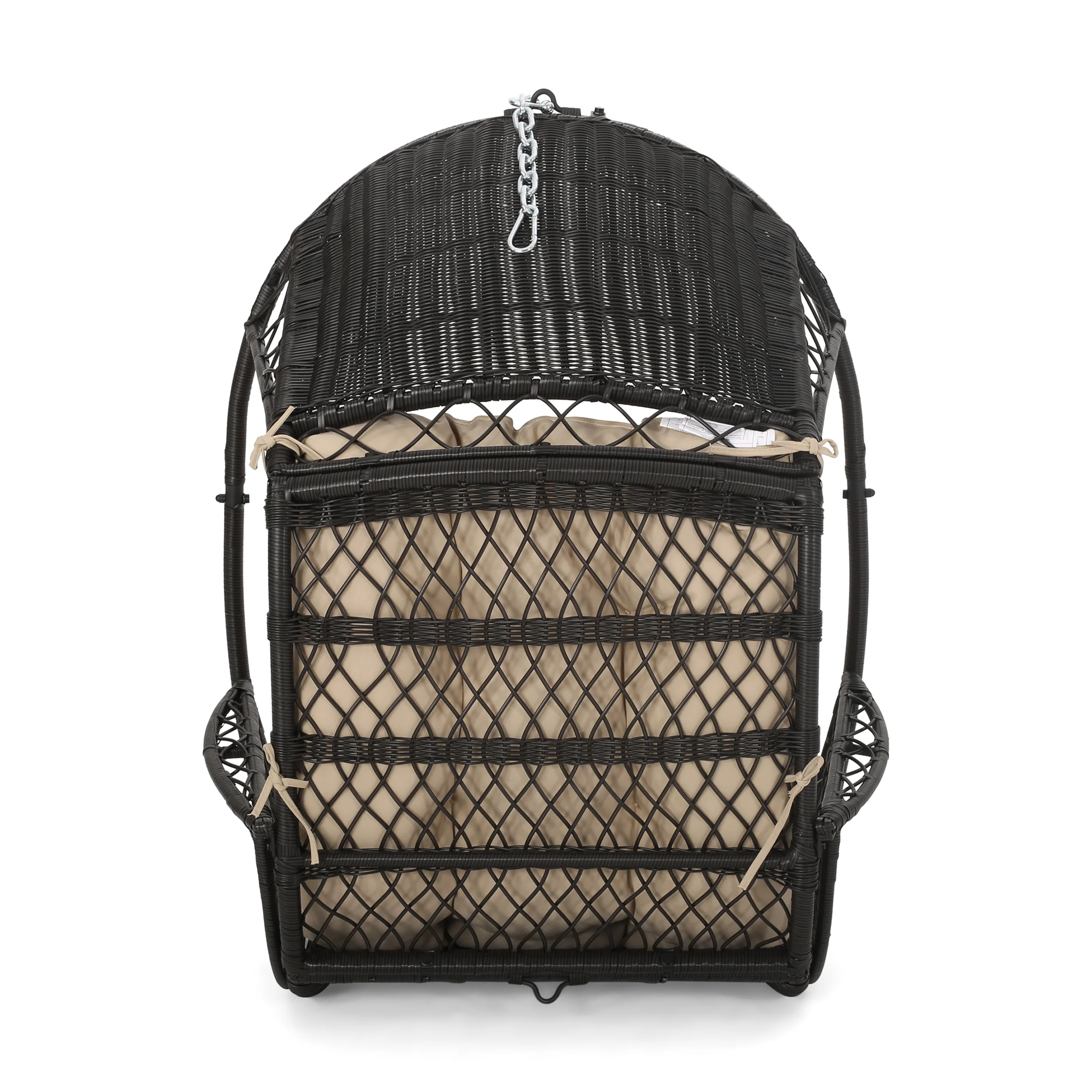 Aydan Outdoor/Indoor Wicker Basket Hanging Chair (NO STAND) - furnishings