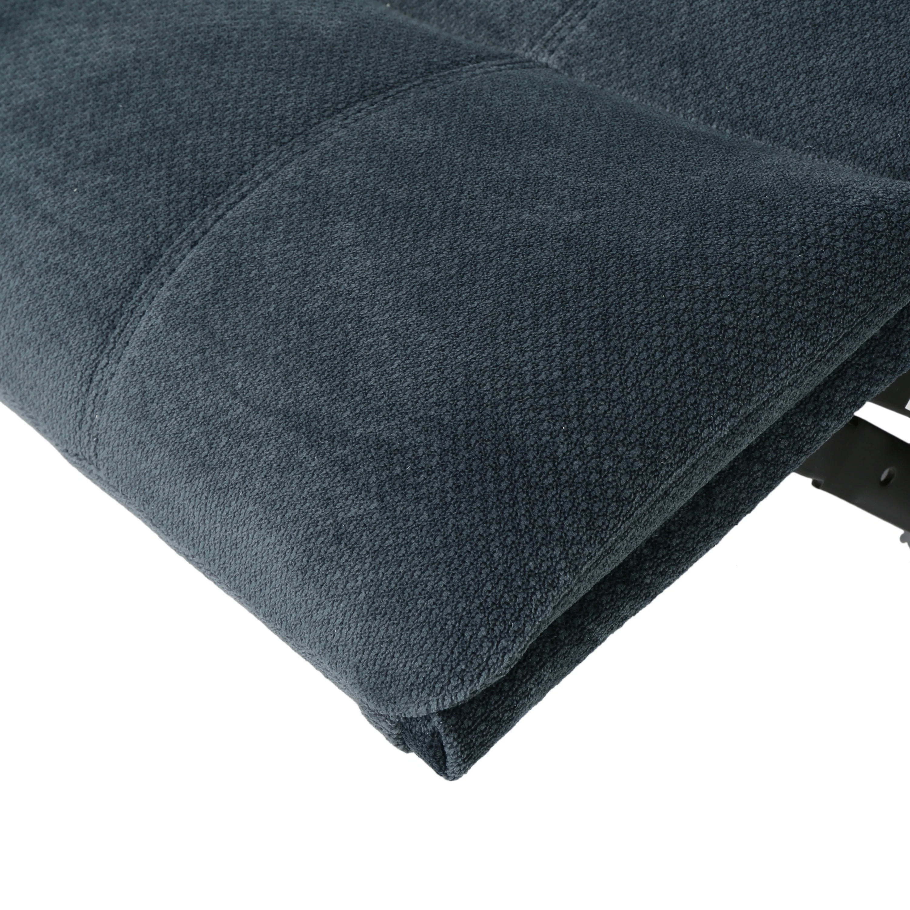 Emryka Contemporary Gray Fabric Glider Recliner - furnishings