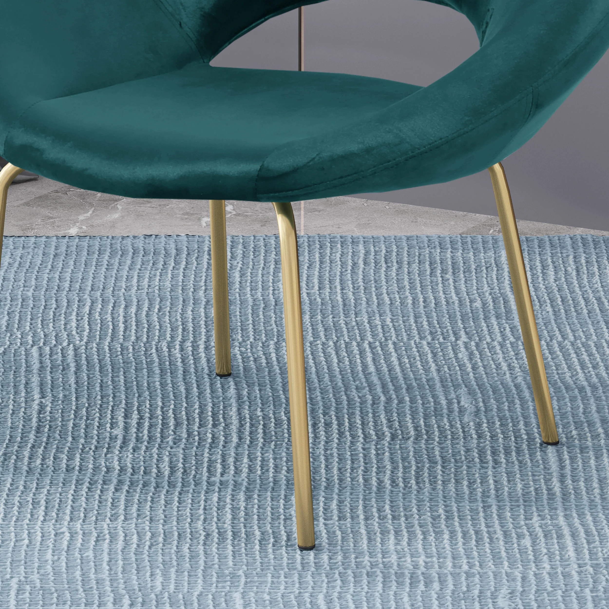 Denise Modern Glam Velvet Accent Chair - furnishings
