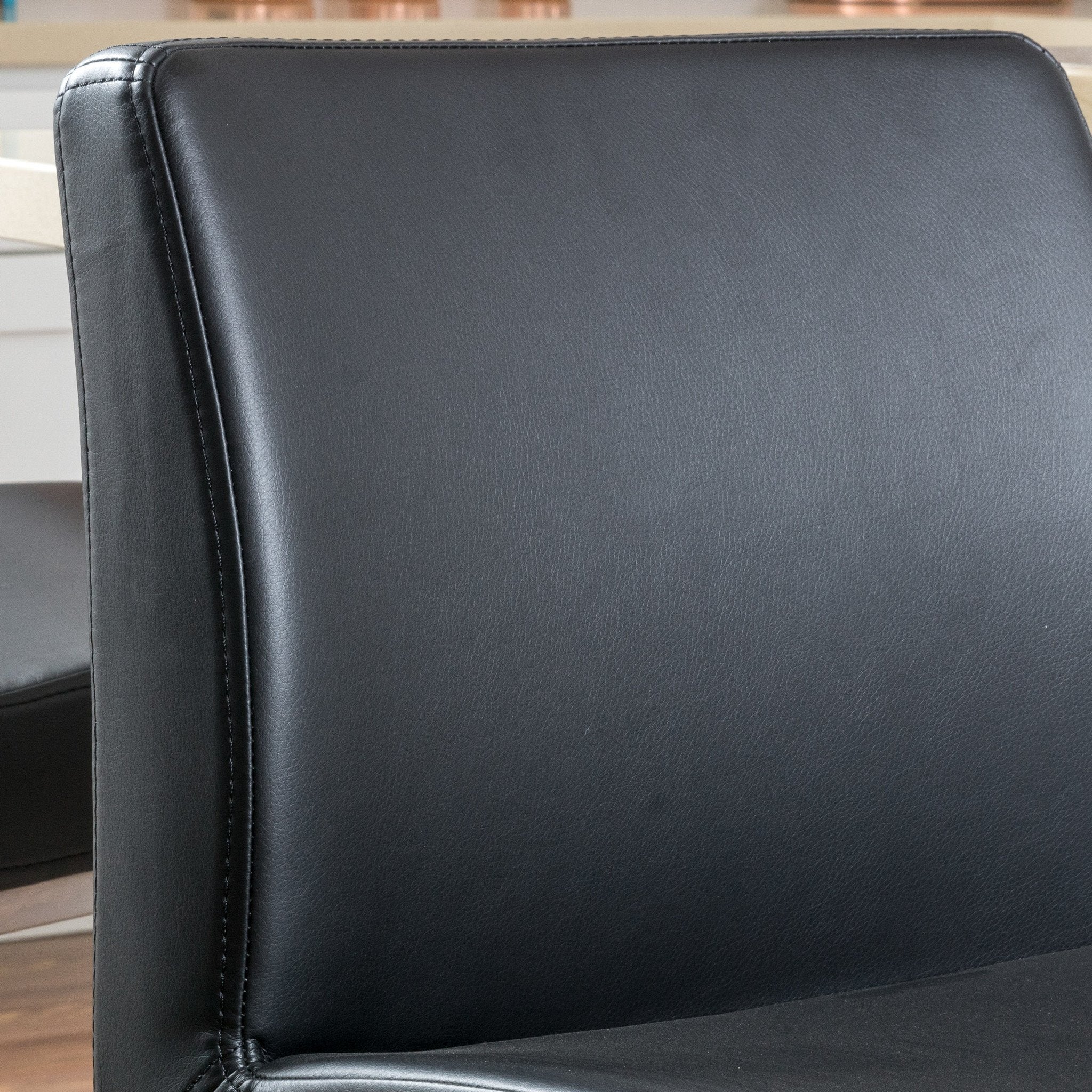October 30-Inch Bonded Leather Barstool (Set of 2) - furnishings