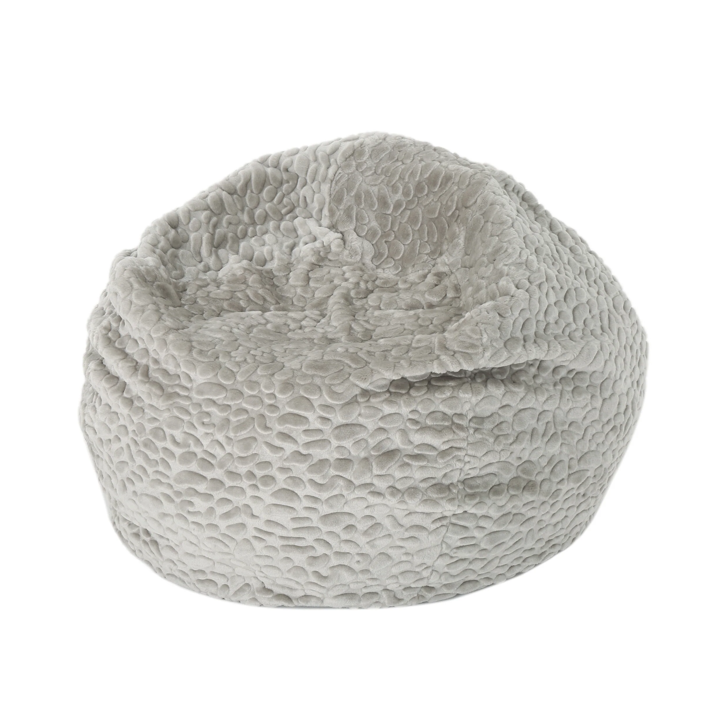 Edwardo Modern 3 Foot Faux Fur Bean Bag (Cover Only) - furnishings