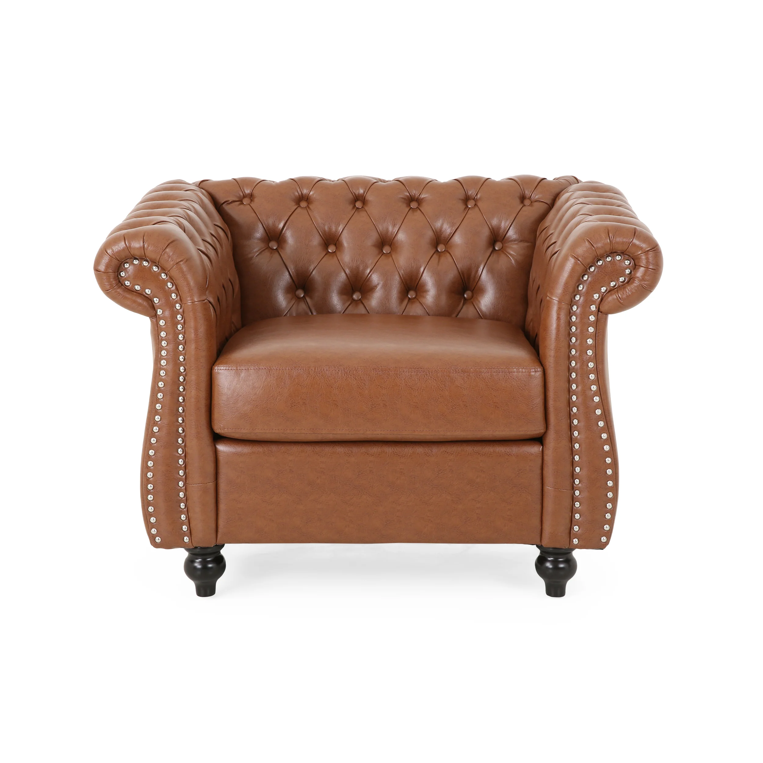 Madelena Traditional Chesterfield Club Chair - furnishings