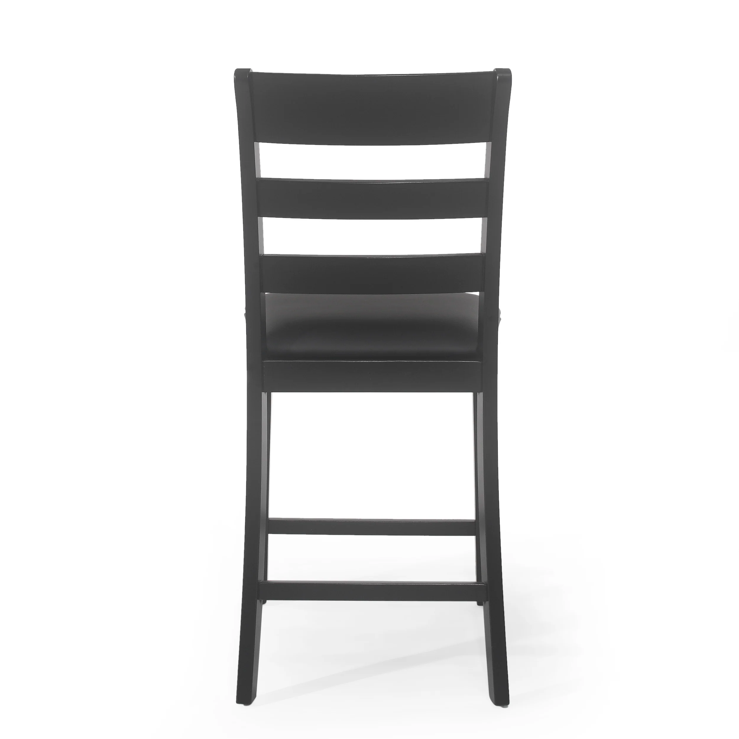 Boughton Farmhouse Upholstered Wood Counter Stools, Set of 2 - furnishings