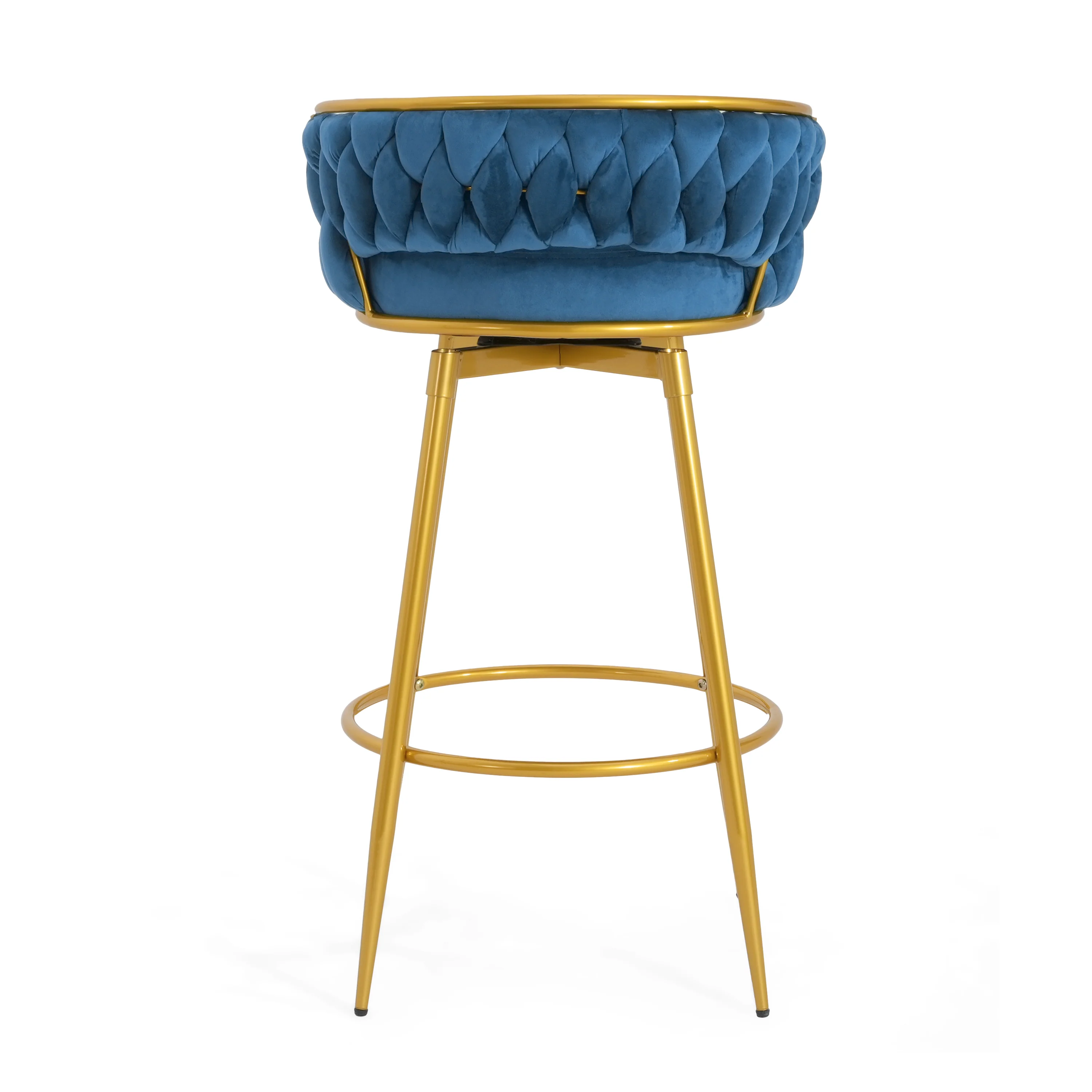 Flufy Modern Rubberwood Upholstered Dining Chairs - furnishings