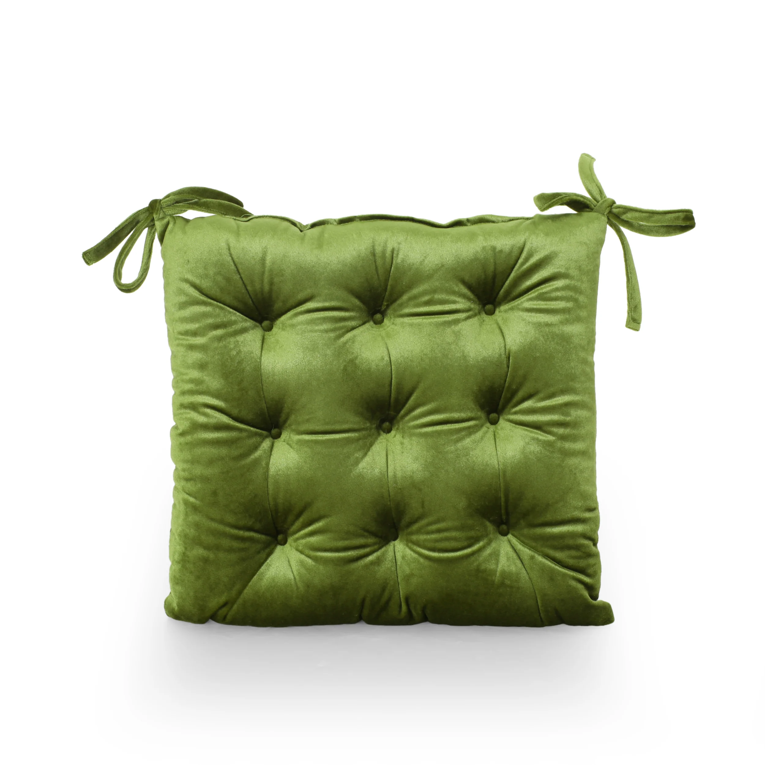Asma Tufted Velvet Dining Chair Cushion Pad - furnishings