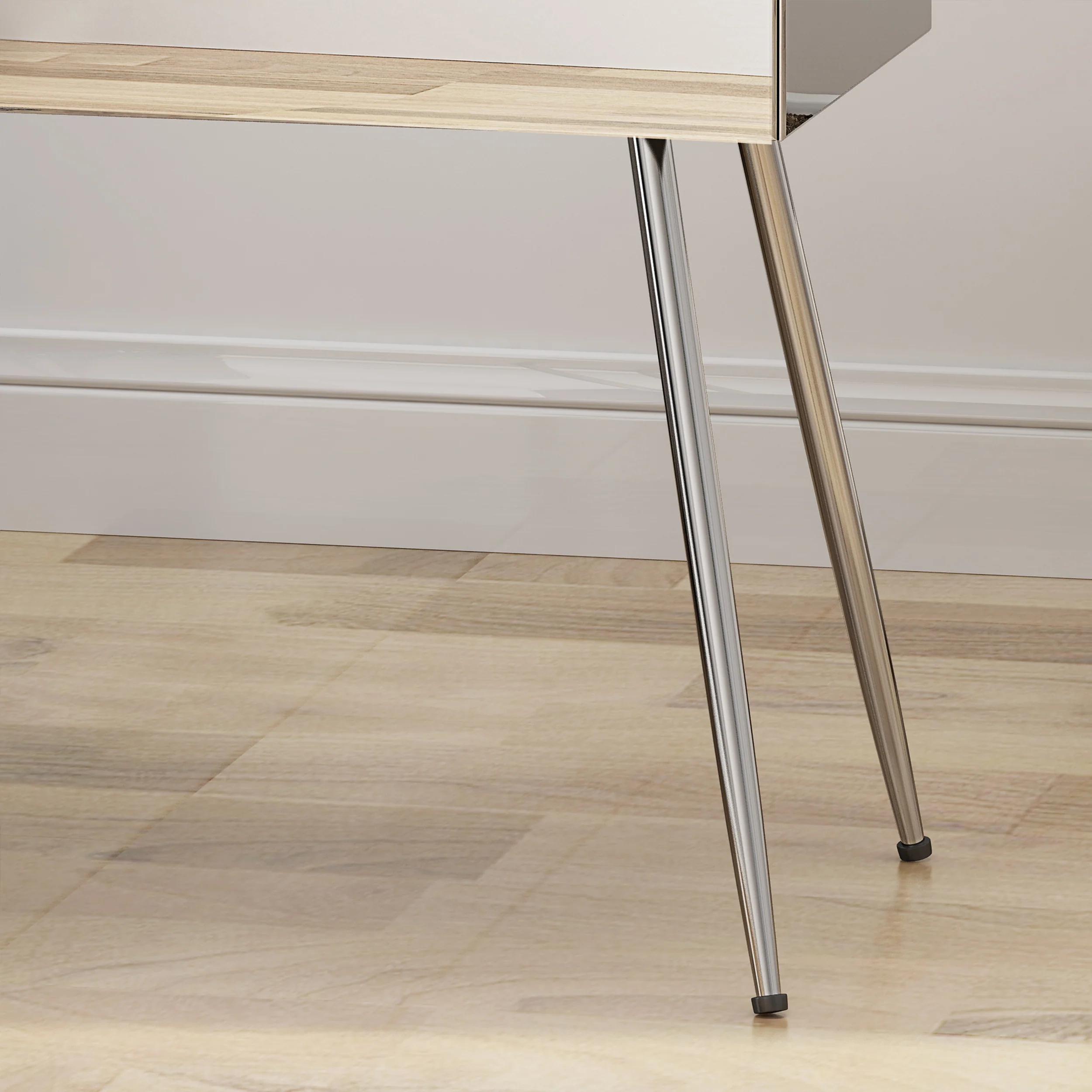 Georgia Modern Mirrored Accent Table - furnishings