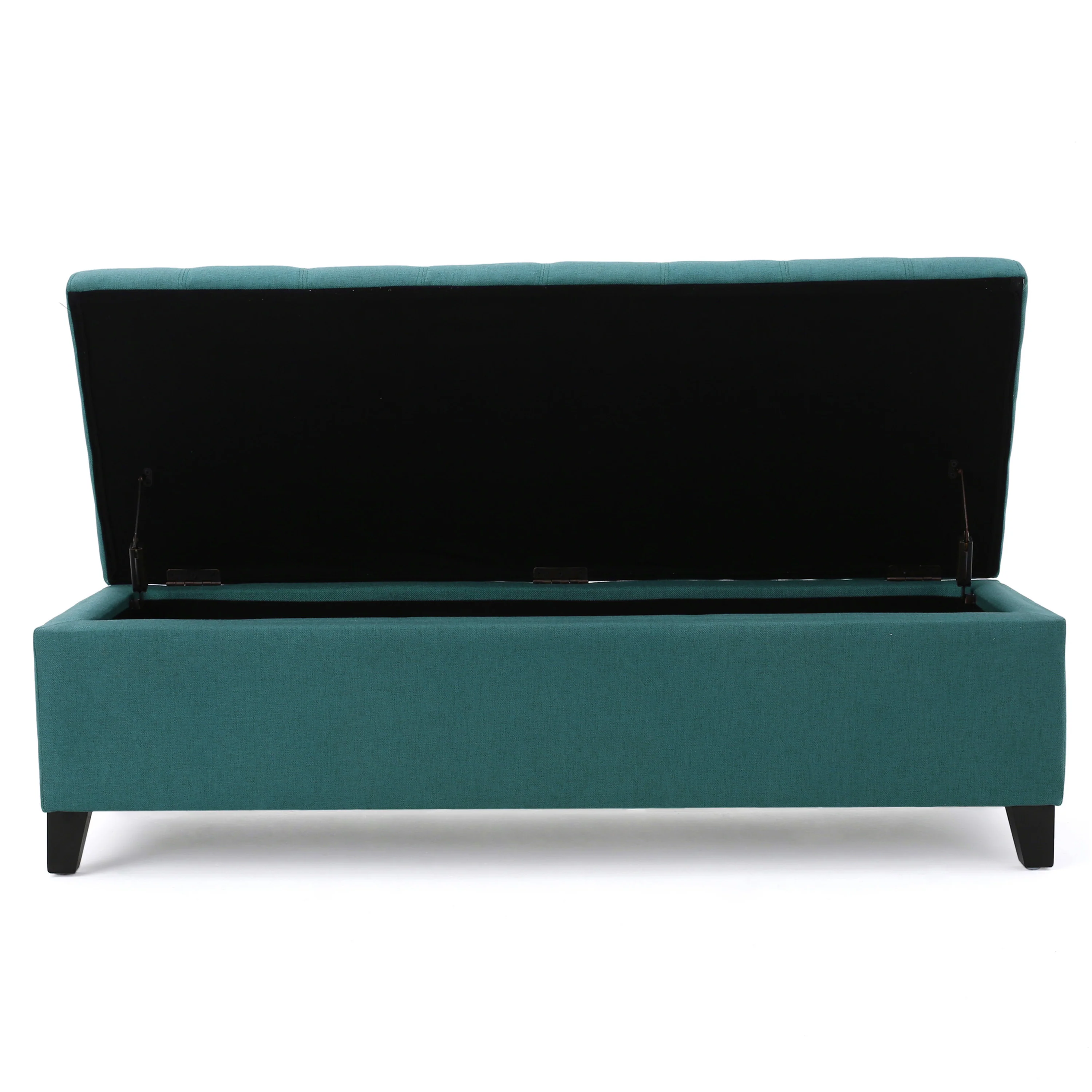 Sterling Fabric Tufted Storage Ottoman - furnishings