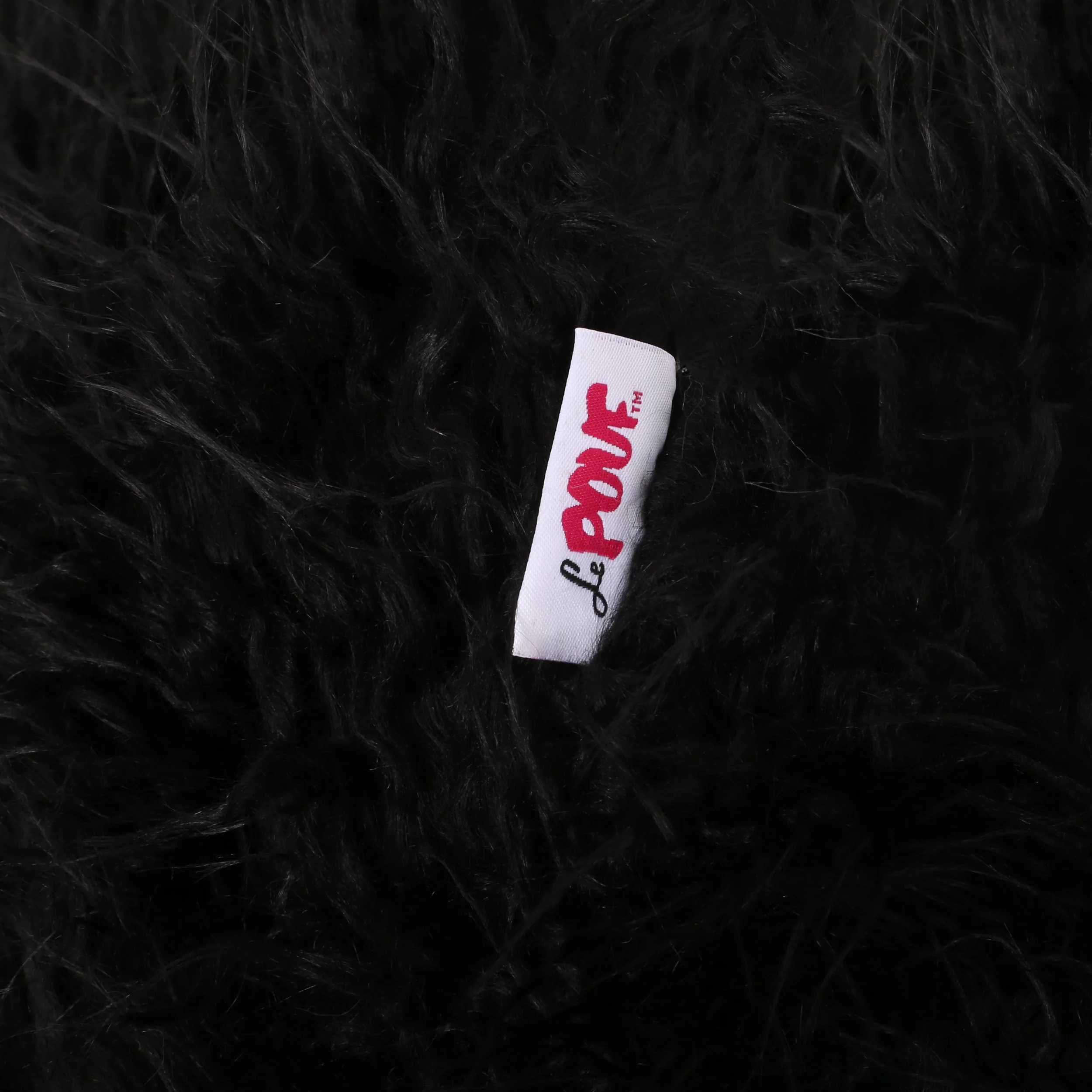 Sae 5 Ft Long Faux Fur Bean Bag - furnishings