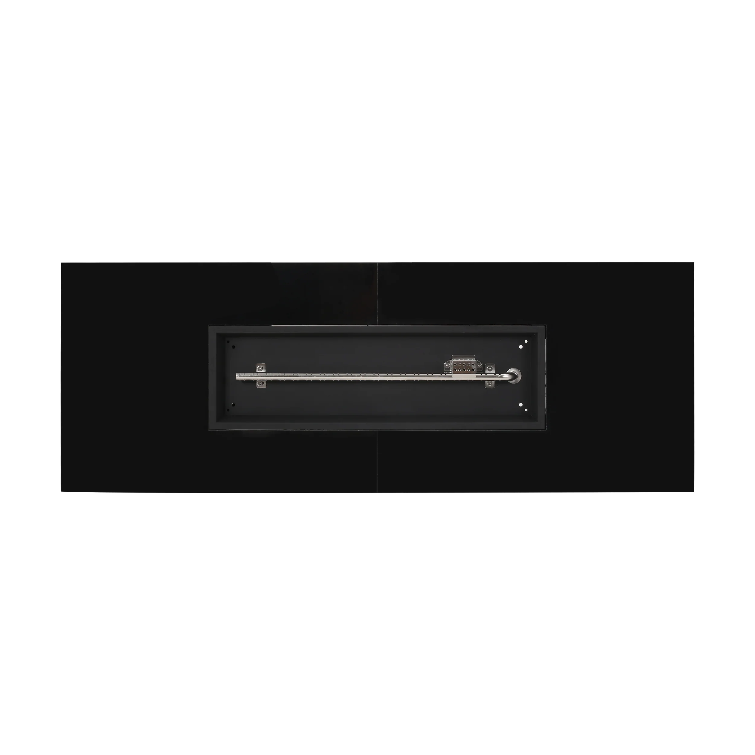 Laini Outdoor 56-Inch Rectangular Fire Pit with Tank Holder - furnishings