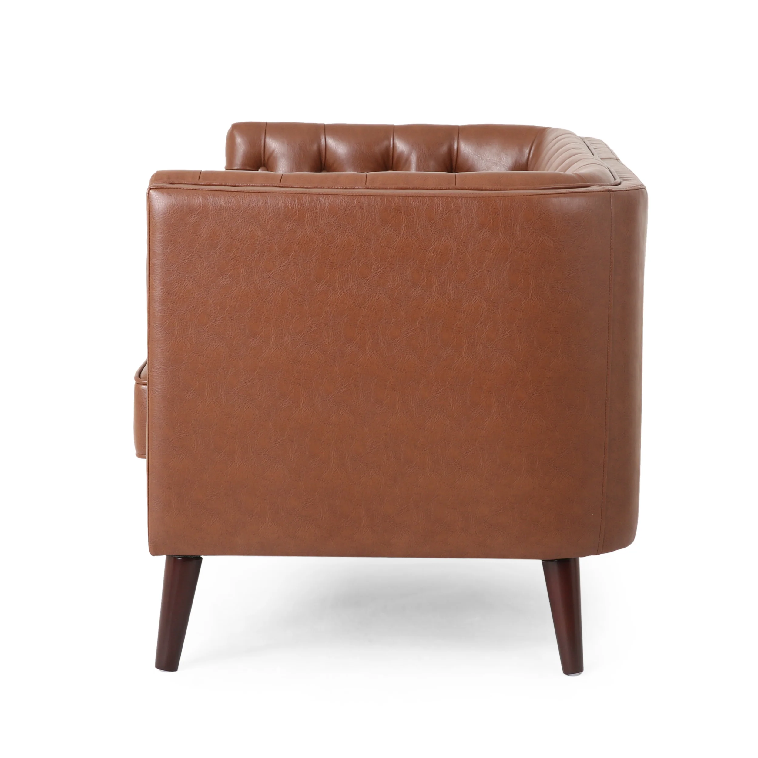Henton Contemporary Upholstered Tufted Loveseat - furnishings