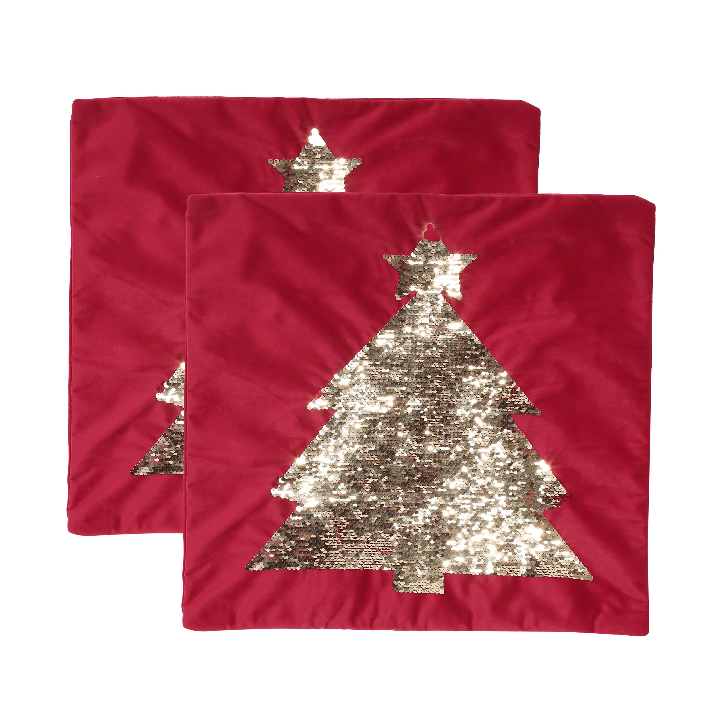 Cibola Glam Velvet Christmas Throw Pillow Cover - furnishings