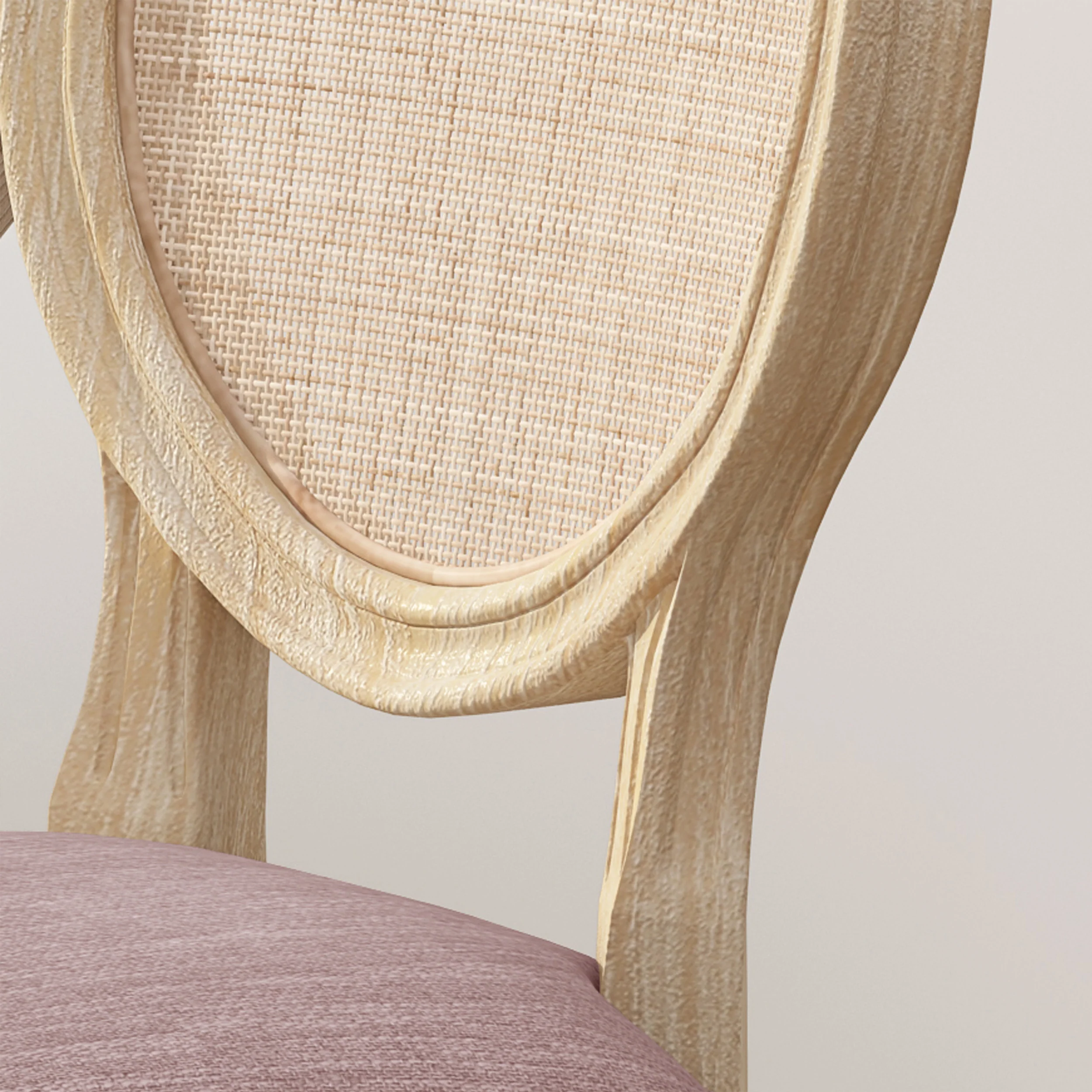 Camilo Oval Cane Back French Style Dining Chair (Set of 2) - furnishings