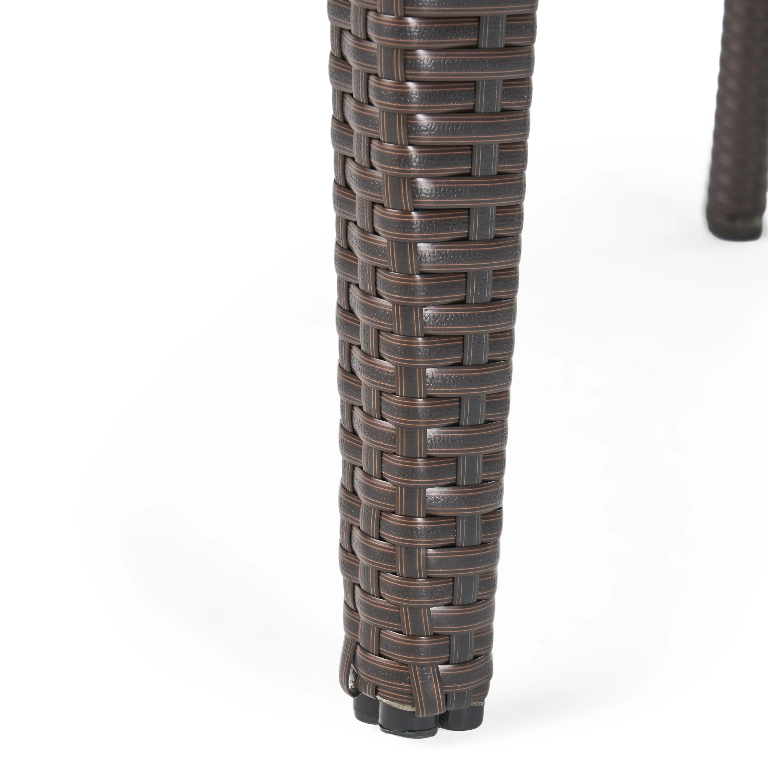 Radley Outdoor 5 Piece Multi-brown Wicker Dining Set - furnishings