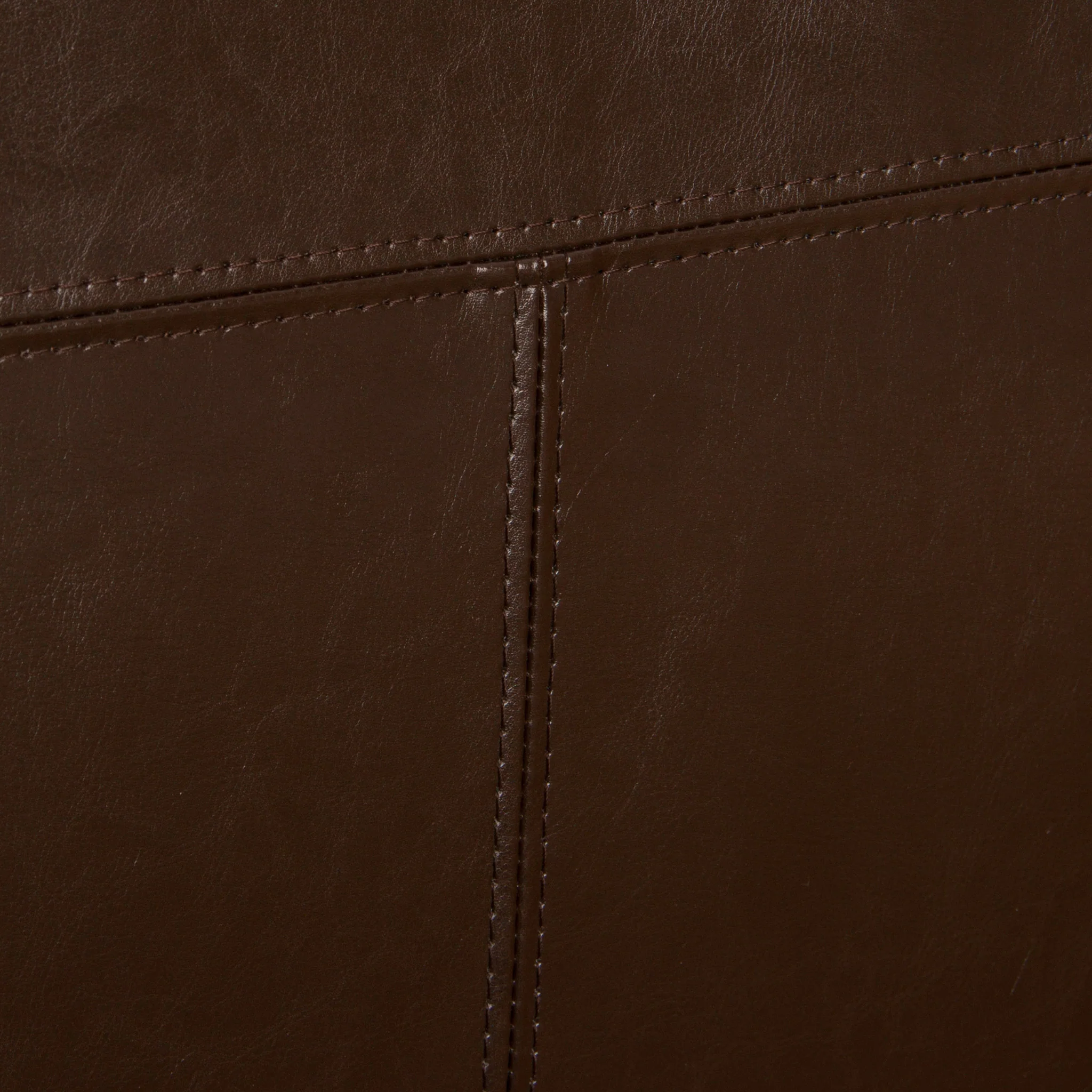 Percival T-Stitch Bonded Leather Dining Chairs (Set of 2) - furnishings